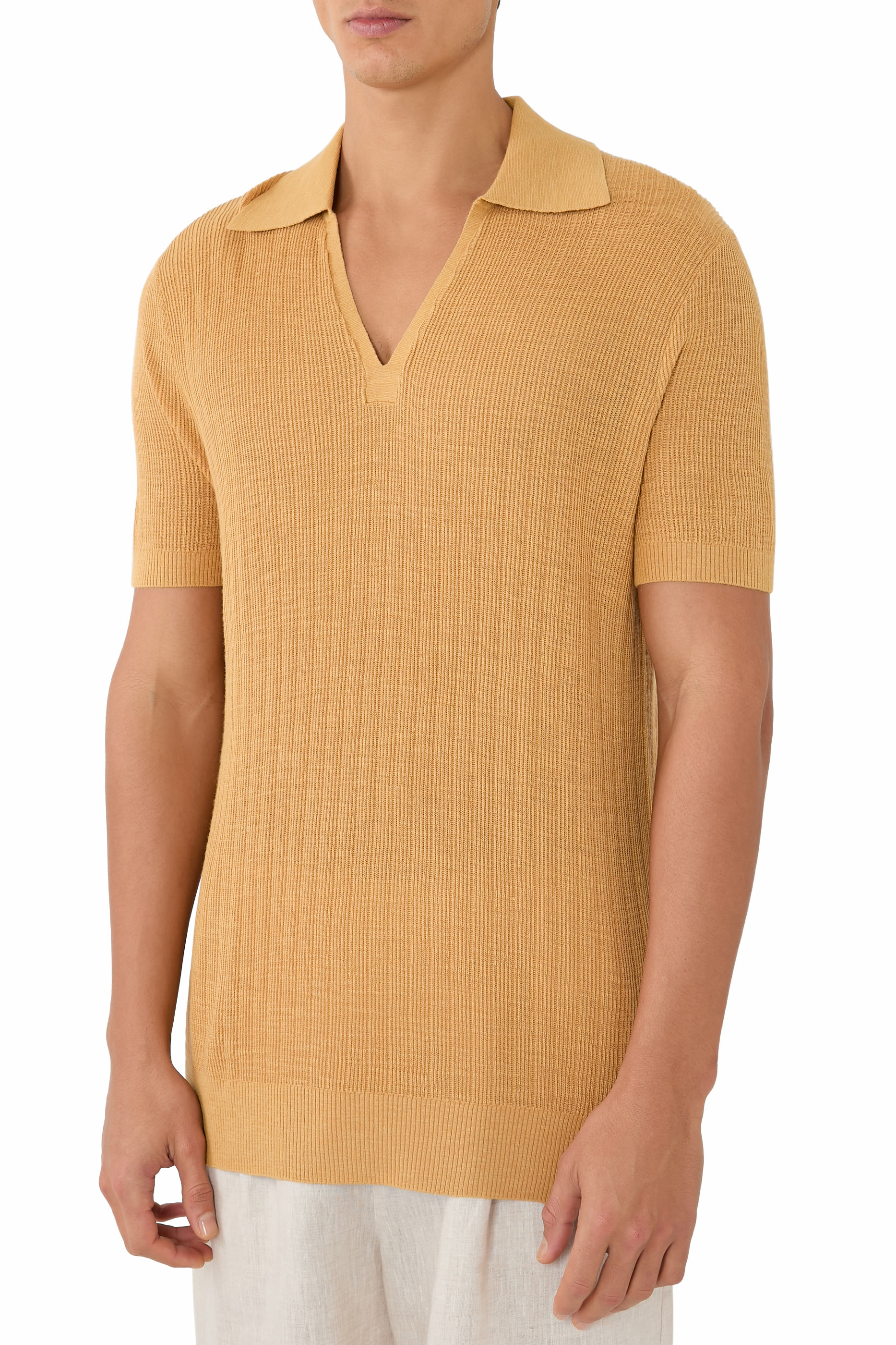 Joaquim Cotton-Blend Polo Shirt