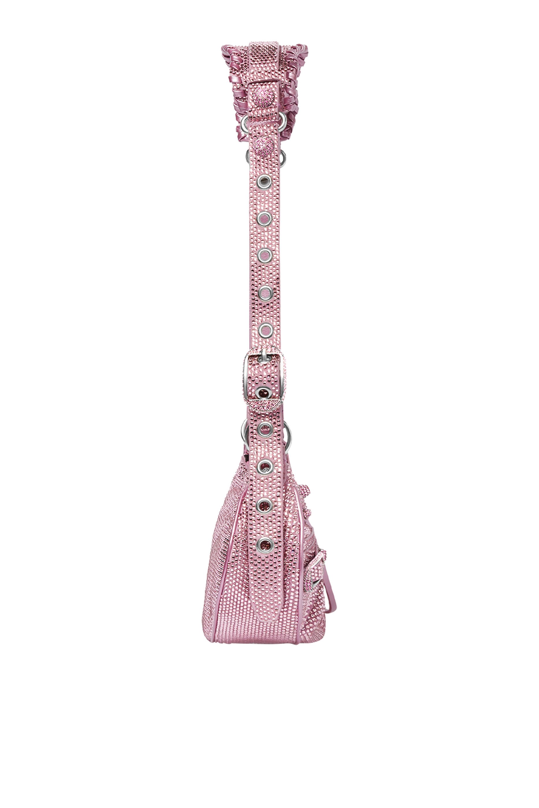 Le Cagole XS Shoulder Bag With Rhinestones