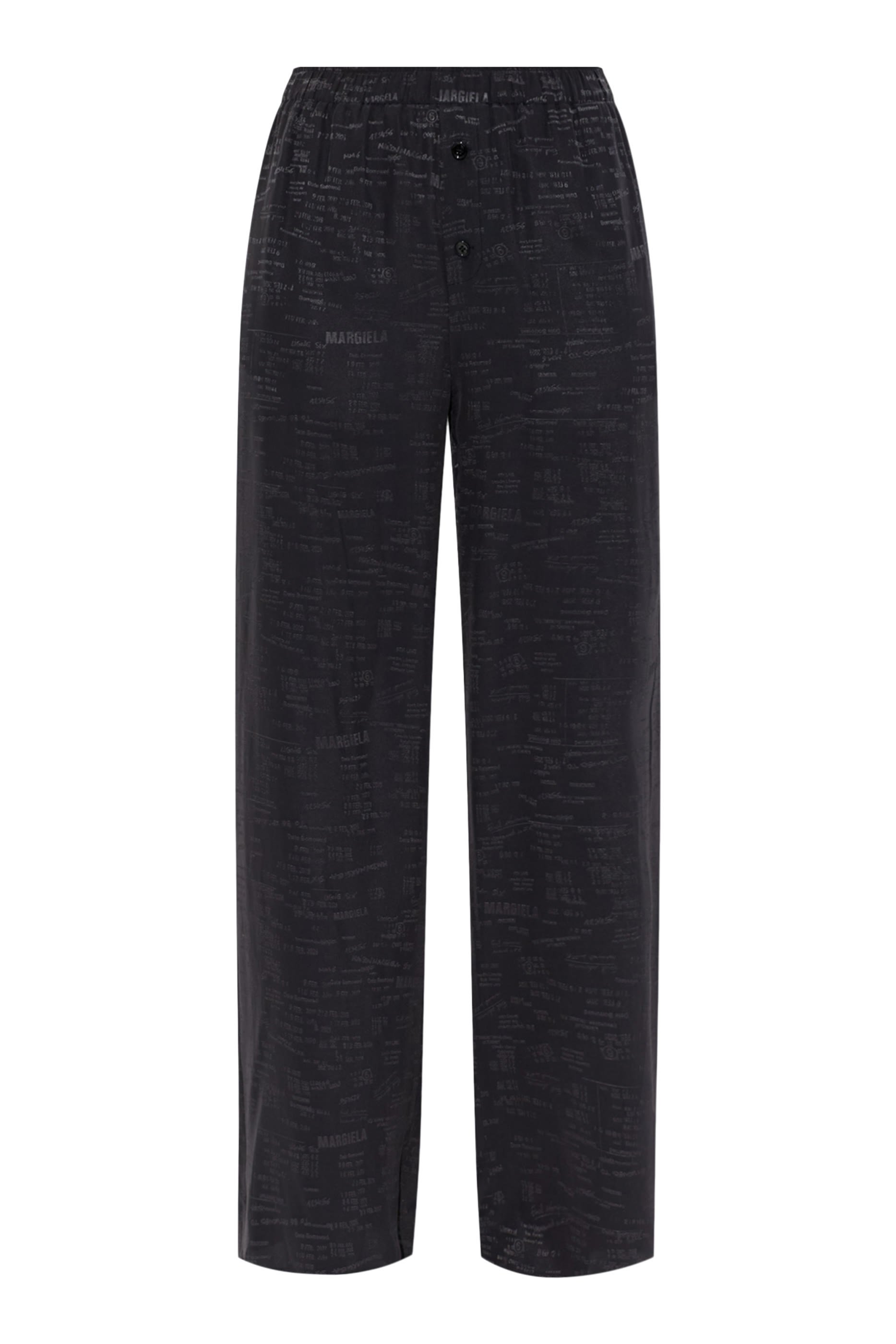 Logo Wide-Leg Trousers