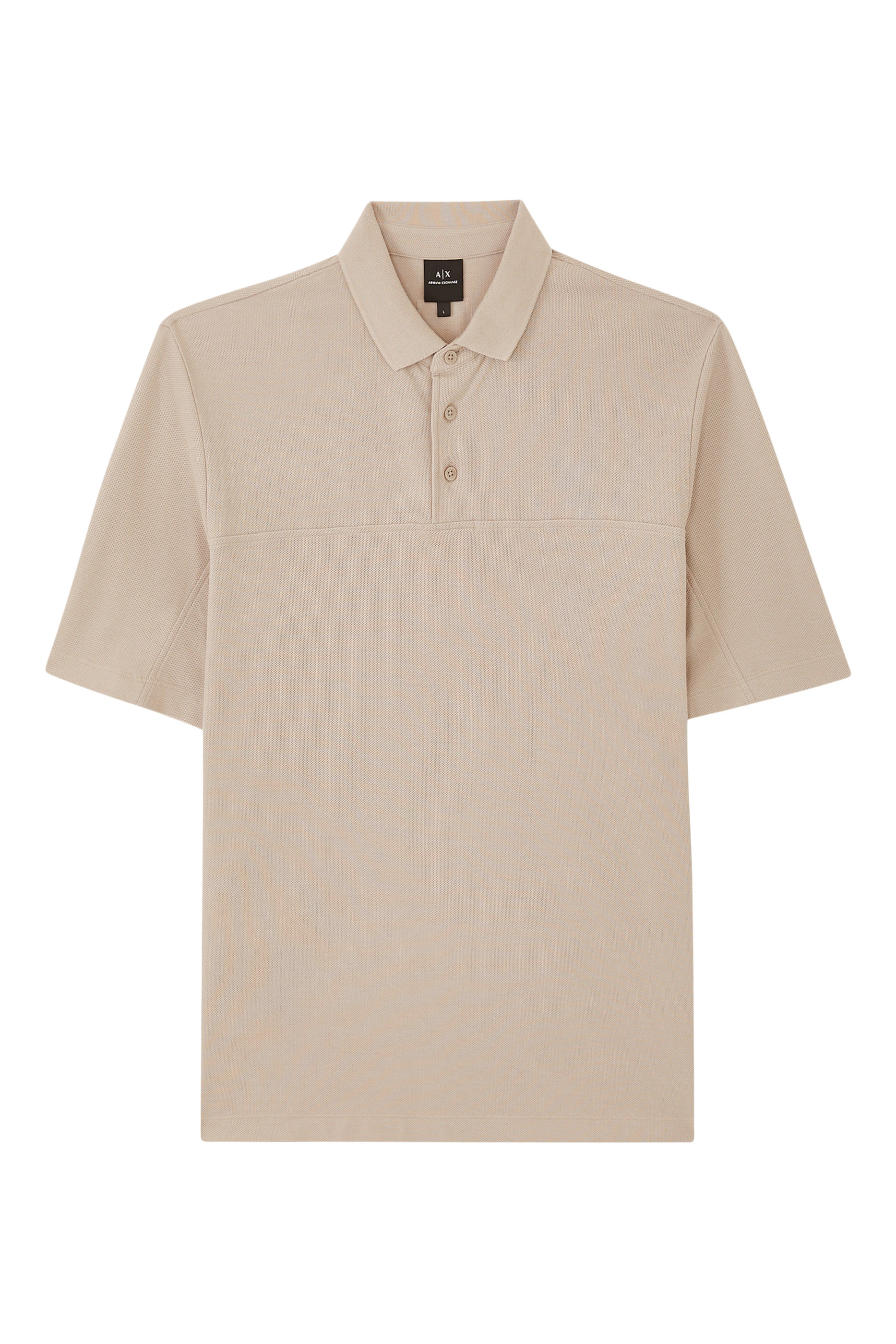 Logo Button-Down Polo Shirt