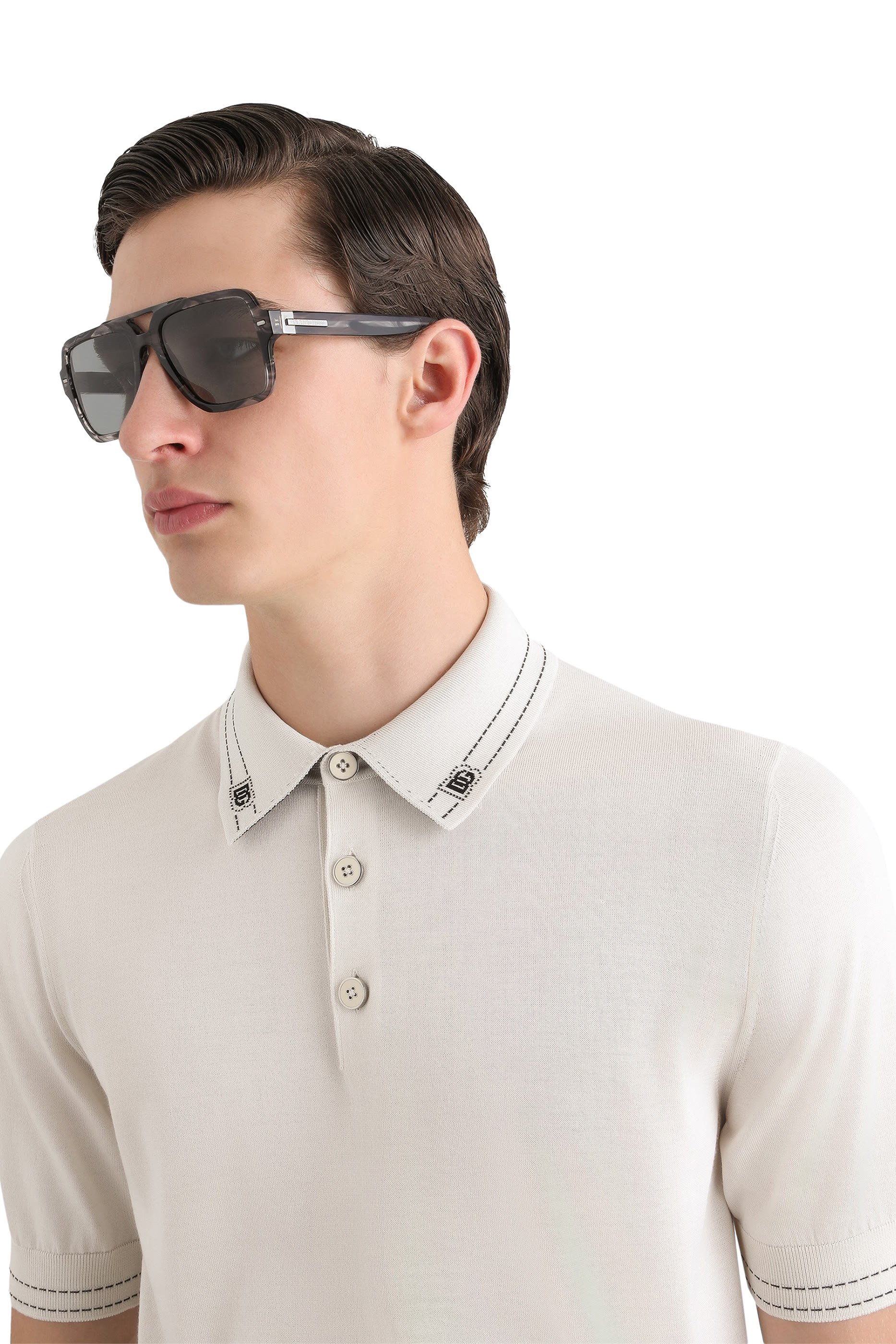 Silk Polo Shirt