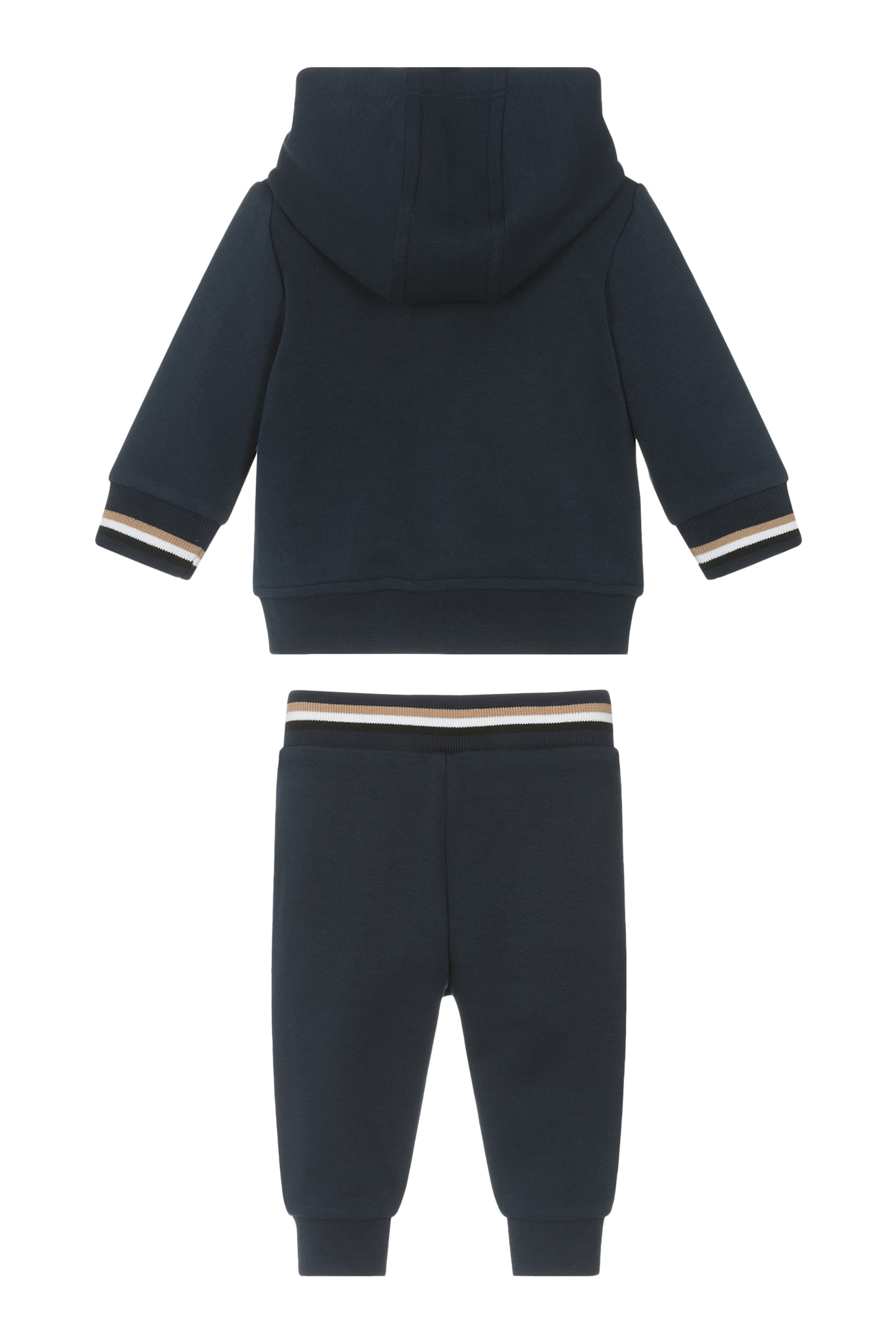 Kids Cotton Cardigan & Trousers Set