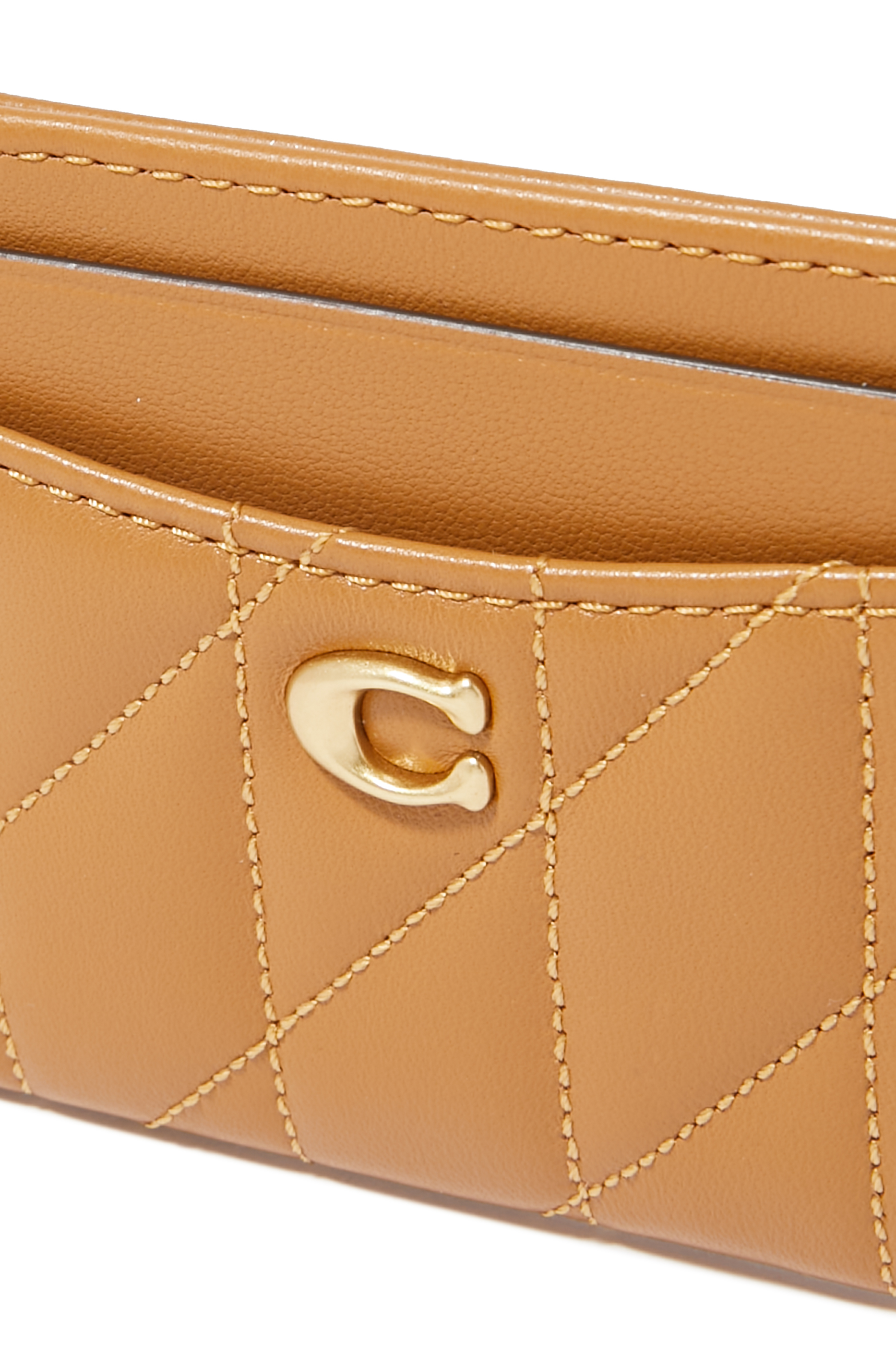 Essential Card Case With Pillow Quilting