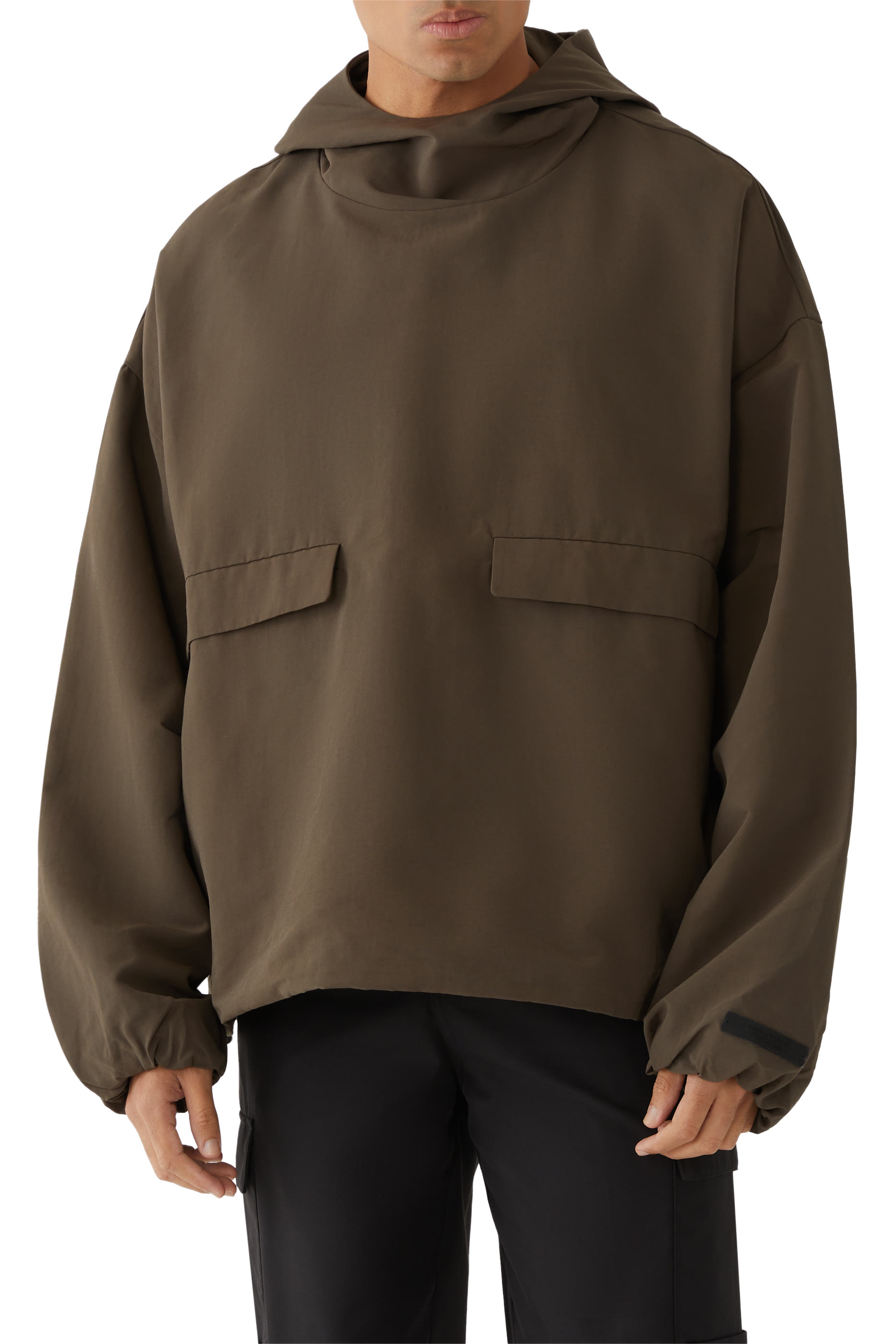 Military Nylon Hooded Anorak