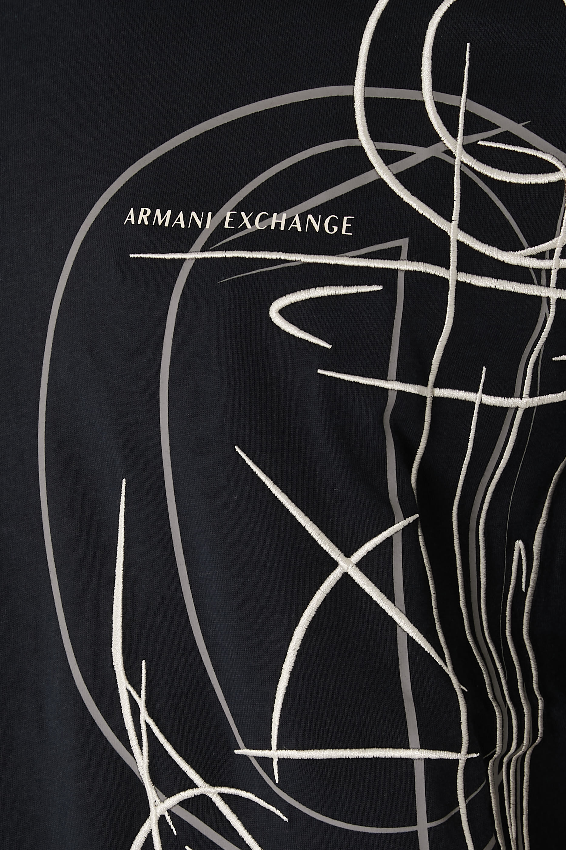 Logo Execution Side Chest Print T-Shirt