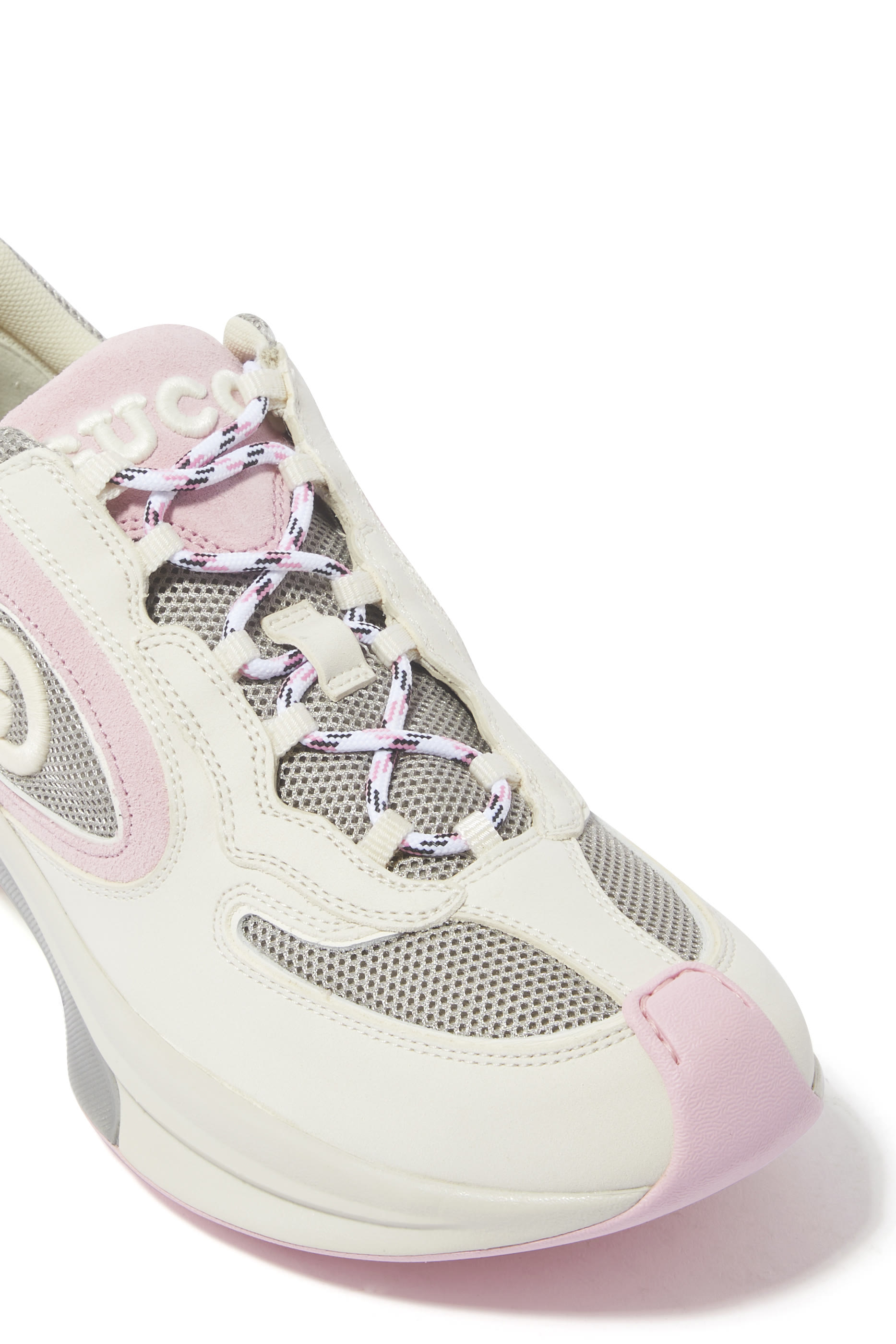 Interlocking G Leather Sneakers