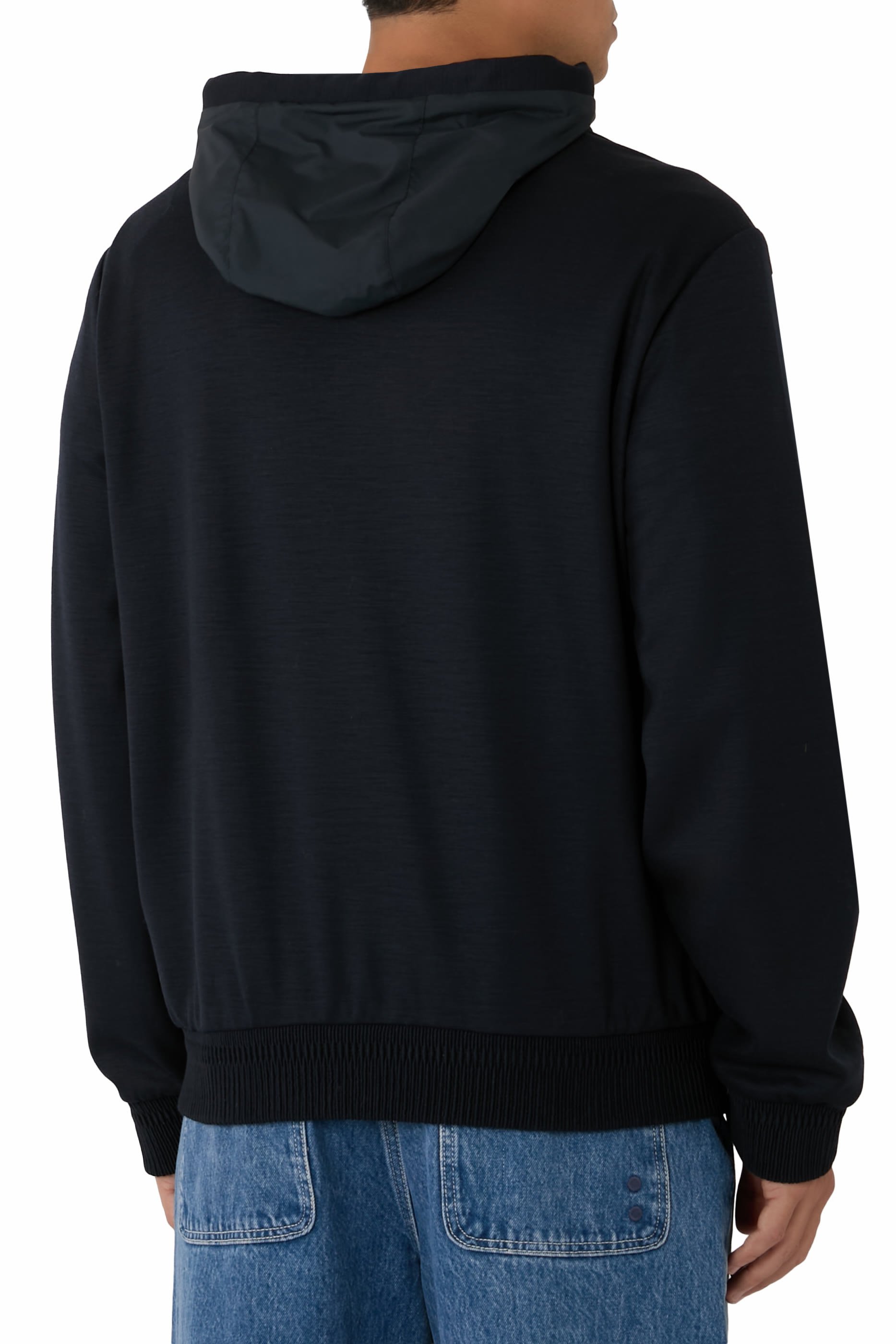 Zanone Full-Zip Hybrid Jacket