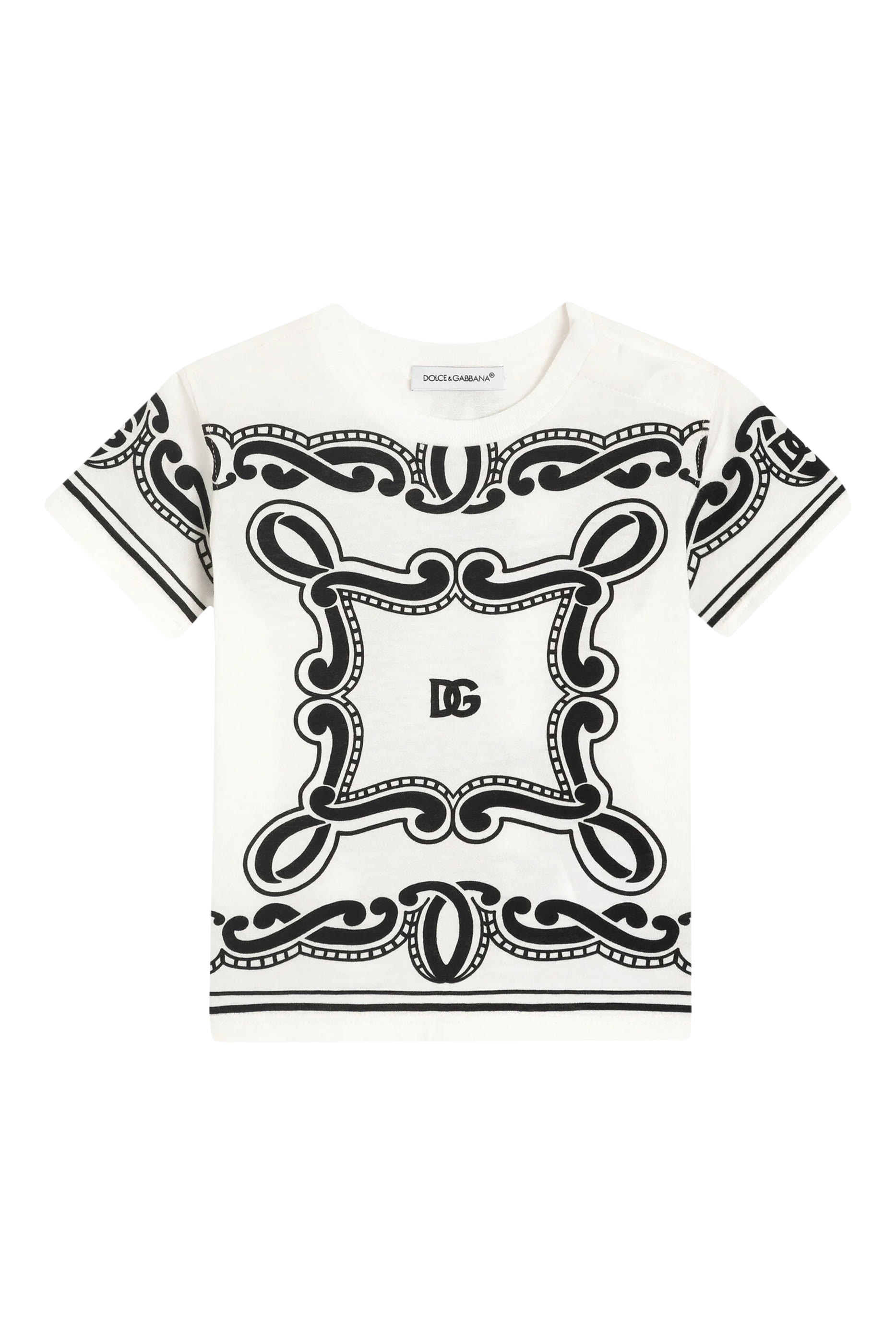 Bandanna Print Jersey T-Shirt