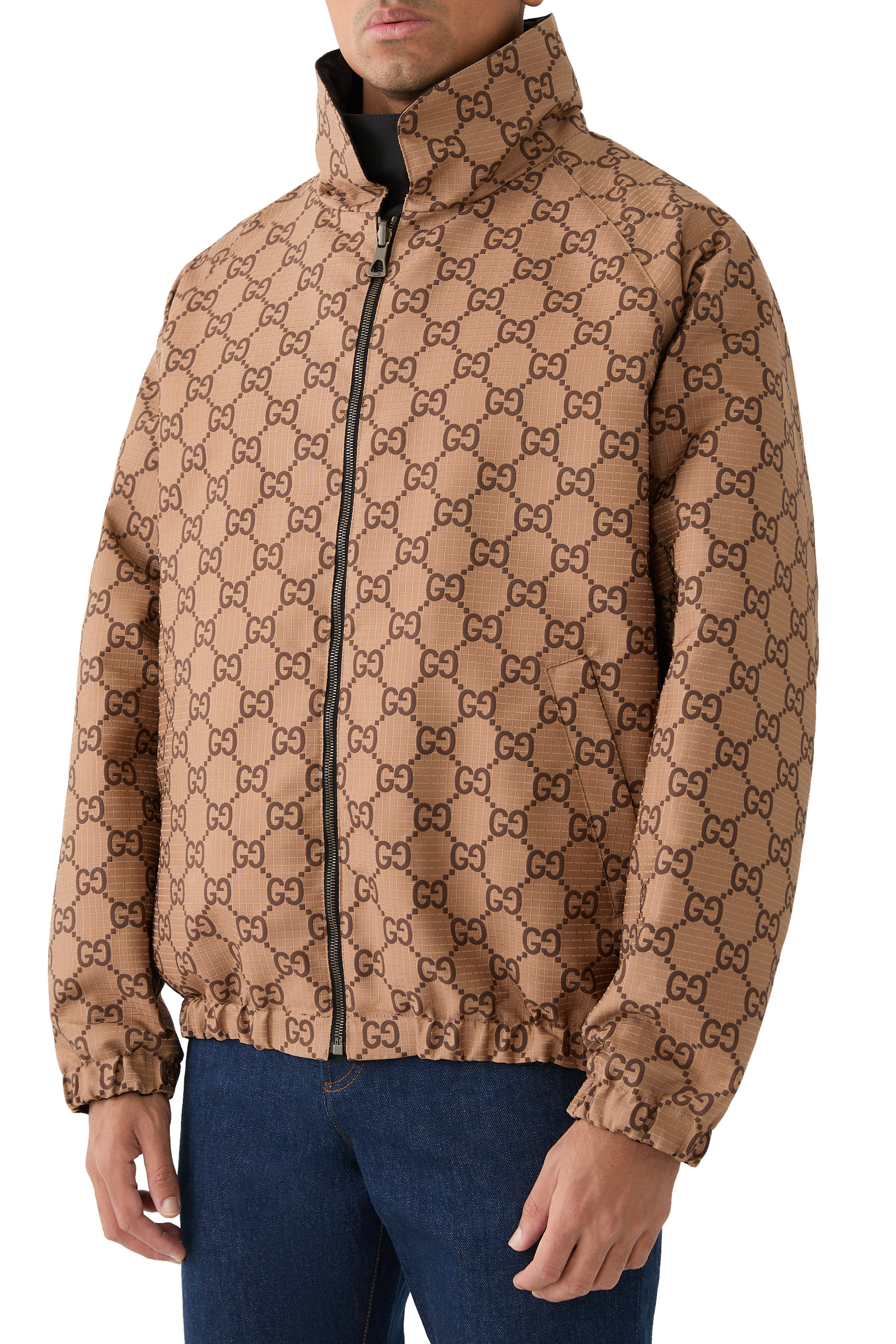 Reversible GG Canvas Jacket