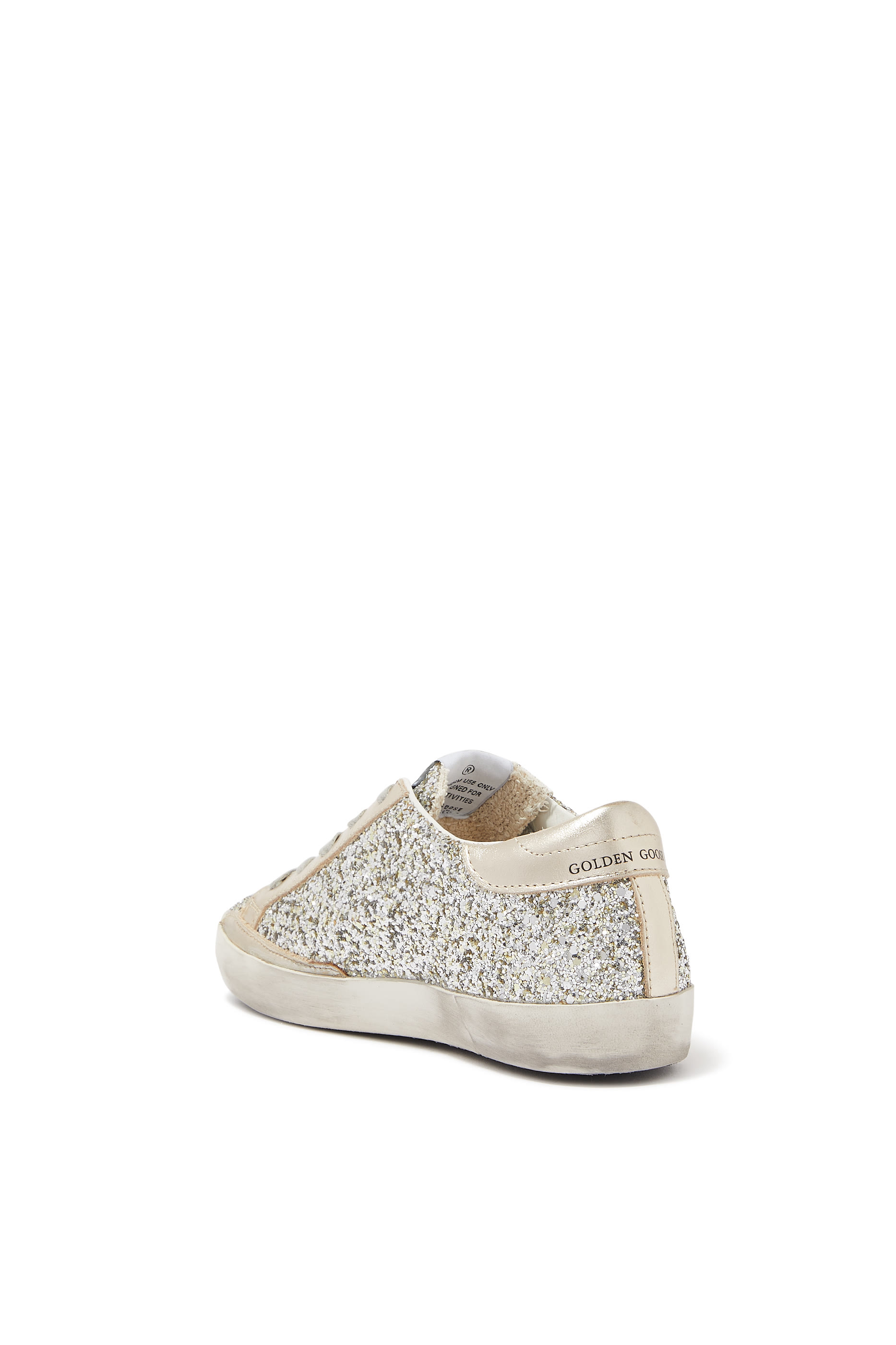 Kids Super-Star Glitter Sneakers