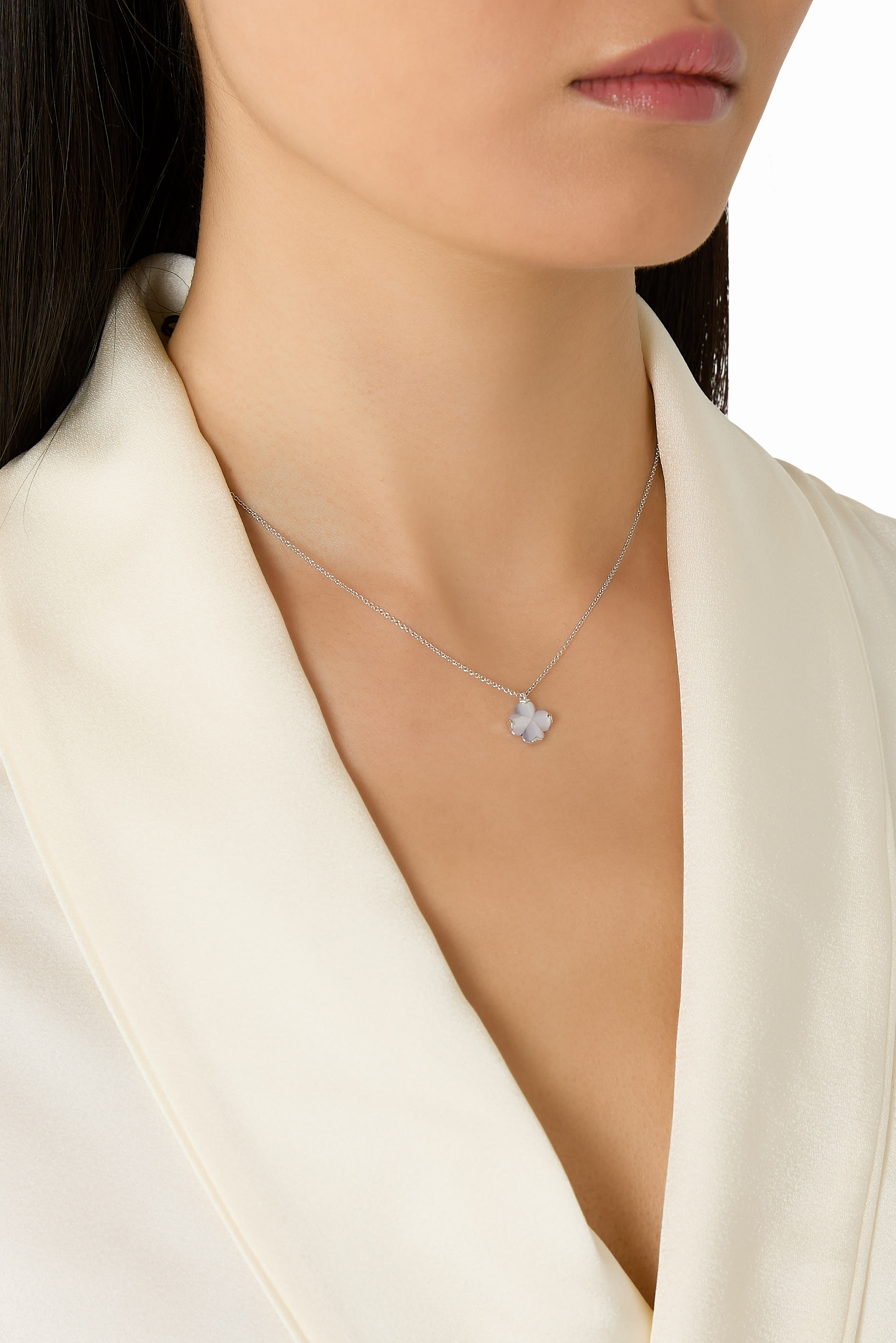 Spade Flower Mini Pendant