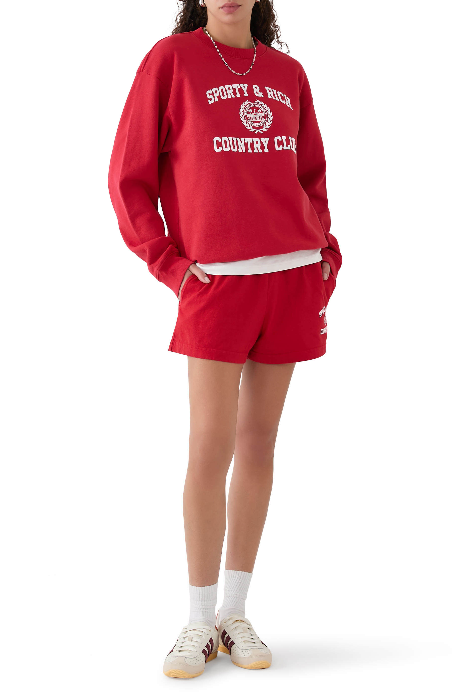 Varsity Crest Crewneck Sweatshirt