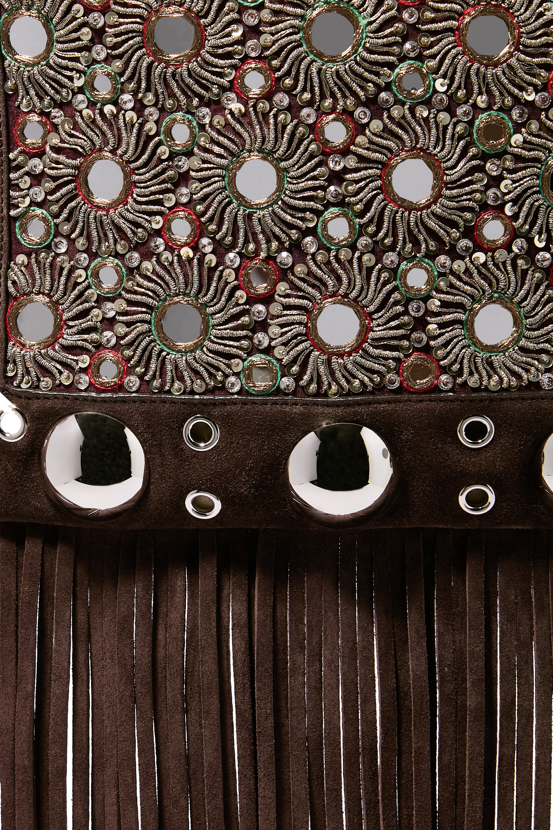 Nellcôte Embroidered Shoulder Bag