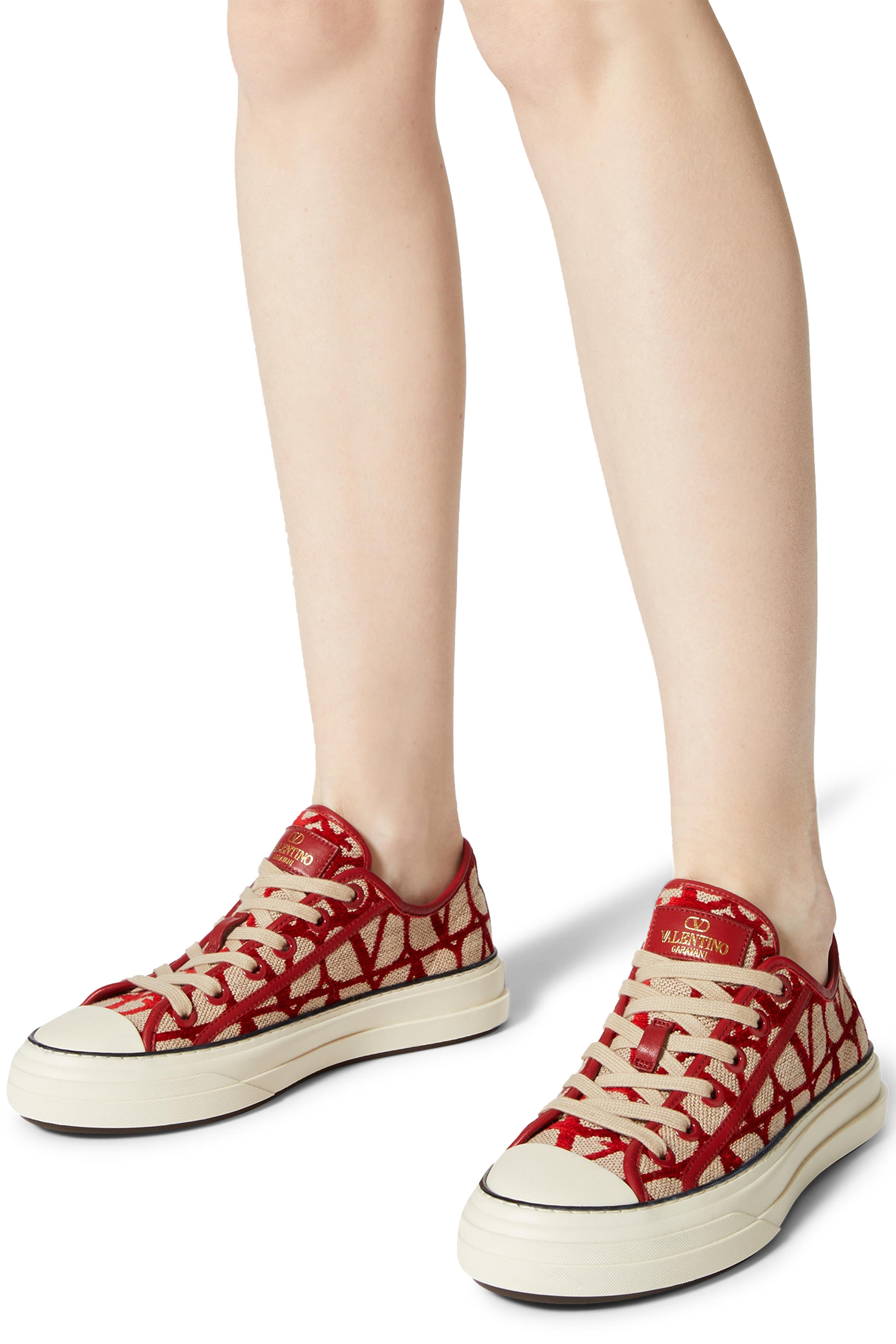 Valentino Garavani Toile Iconographe Totaloop Sneakers