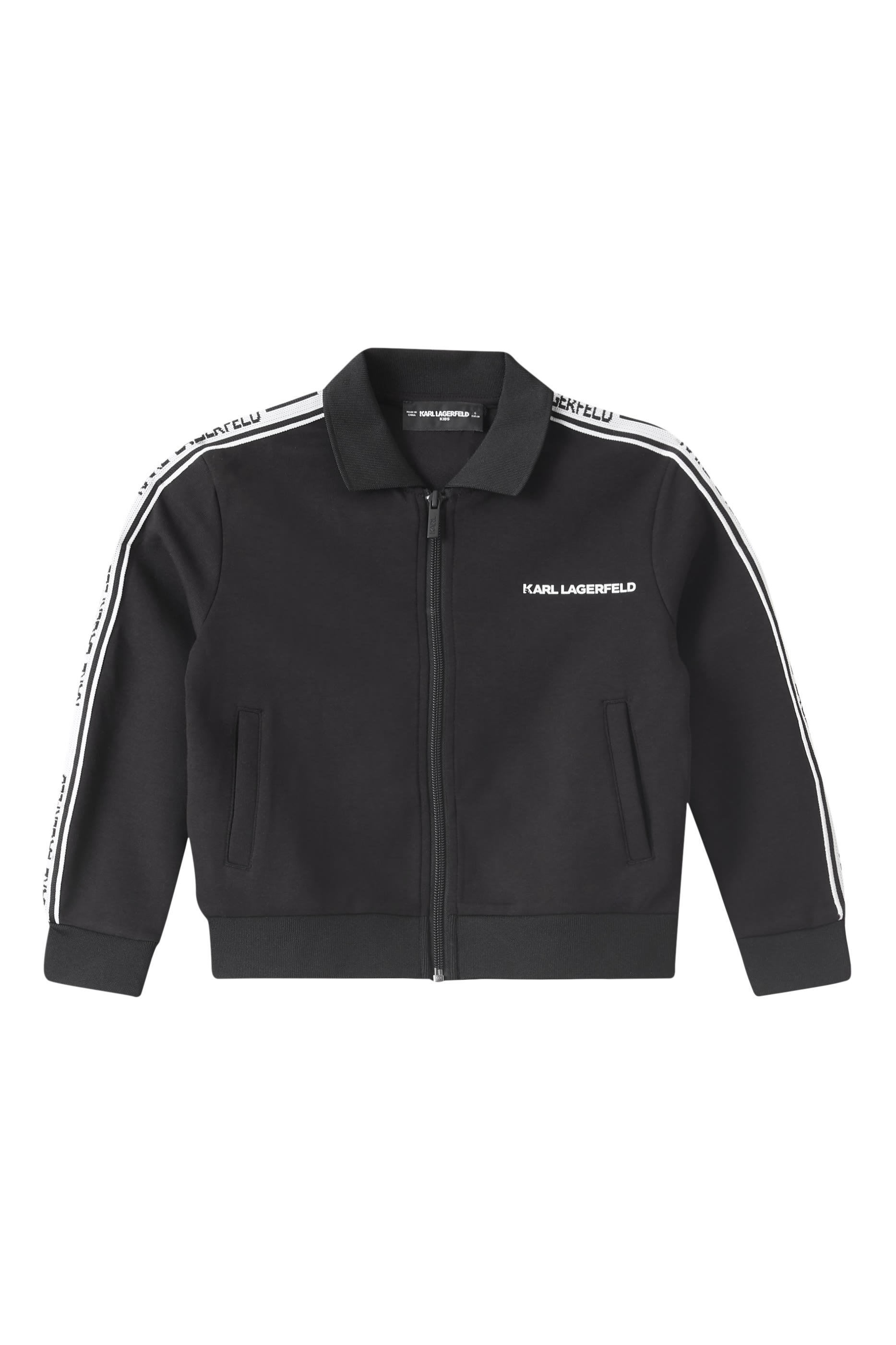 Kids Logo-Print Cardigan