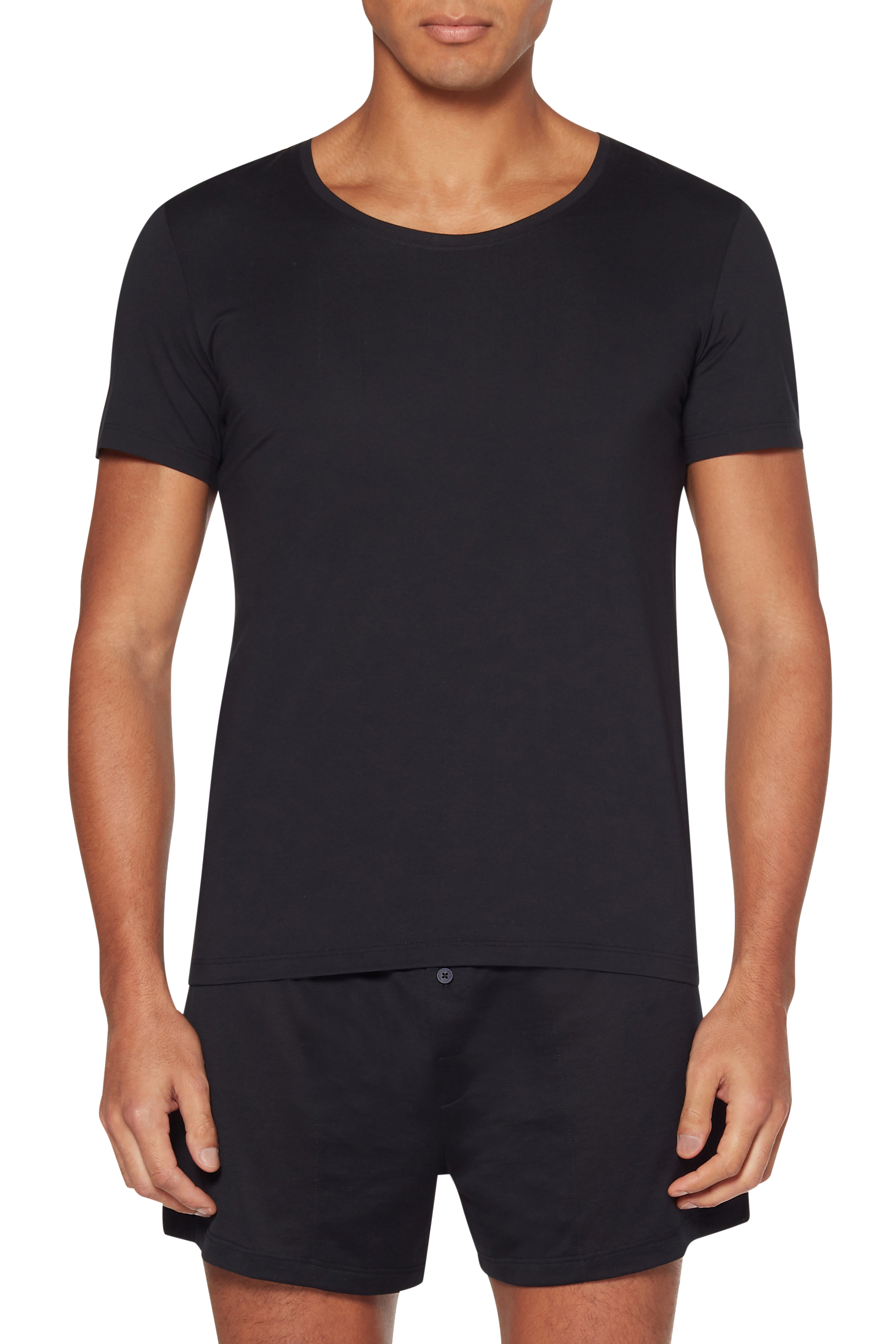 Buy Hanro Superior Cotton T-Shirt for Mens | Bloomingdale's UAE