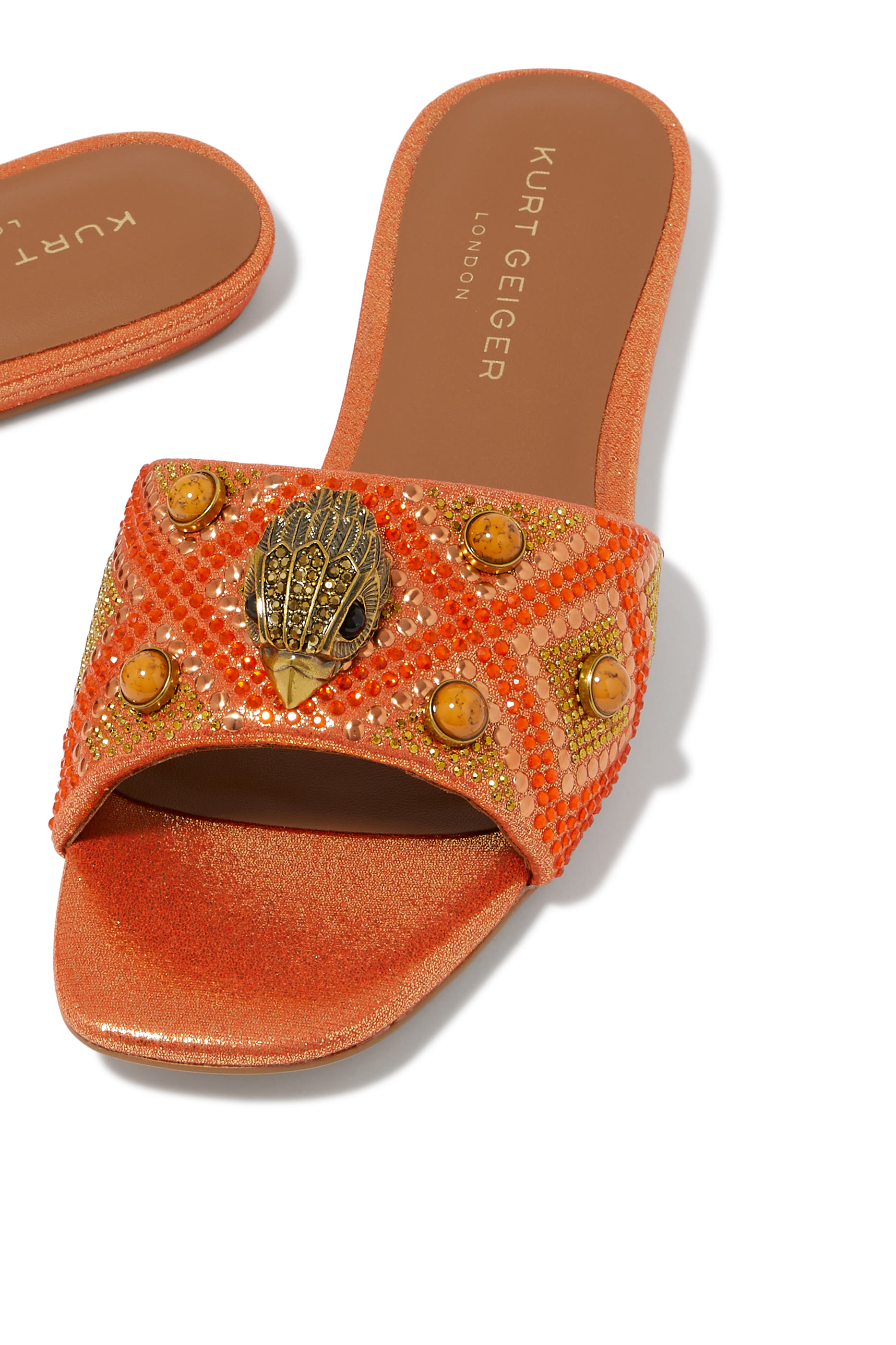 Kensington Jewel Flat Sandals