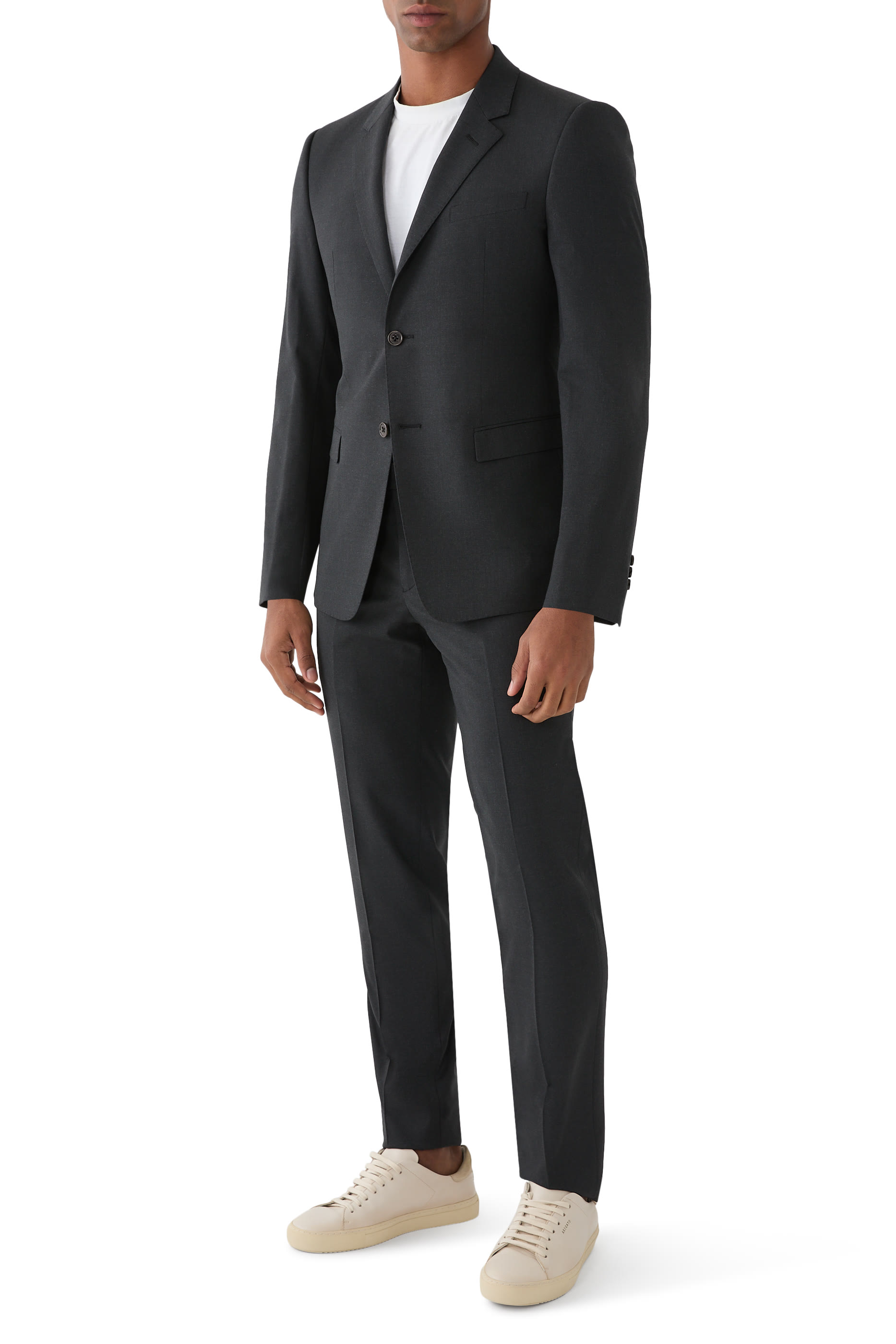 Single-Breasted Suit in Virgin-Wool