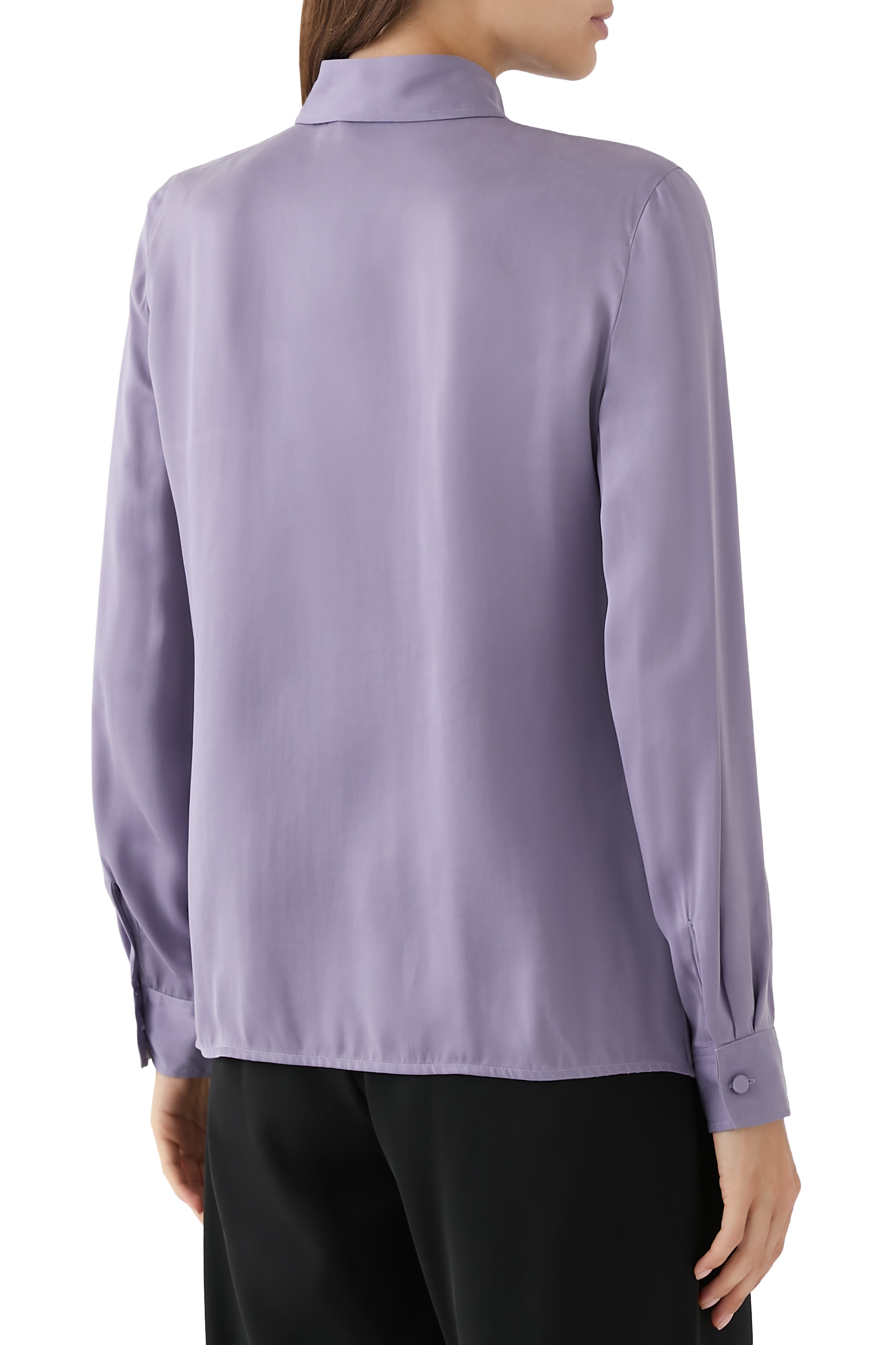 Underfly Buttons Long Sleeves Shirt