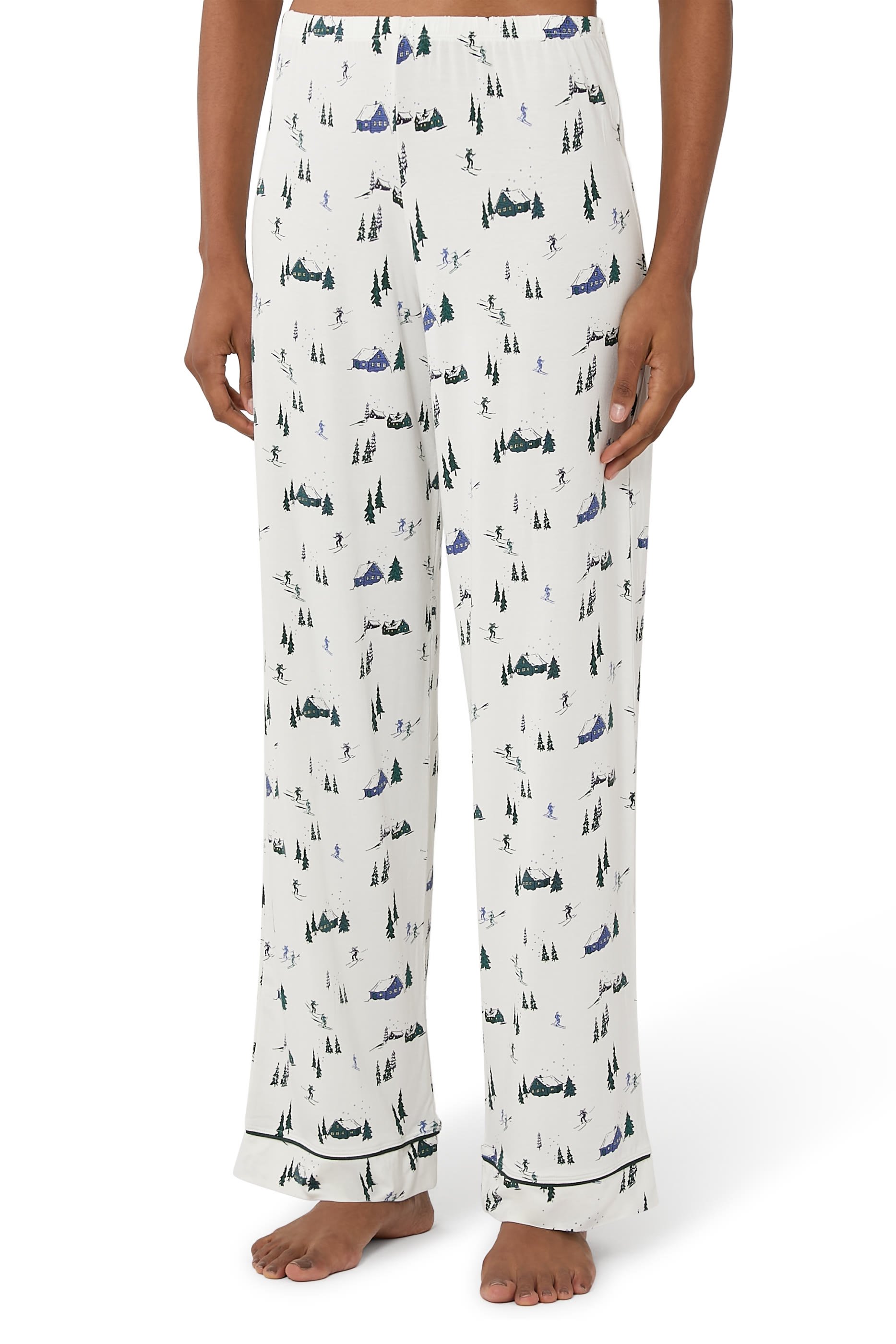 Gisele Printed TENCEL&trade; Modal Long Pajama Set
