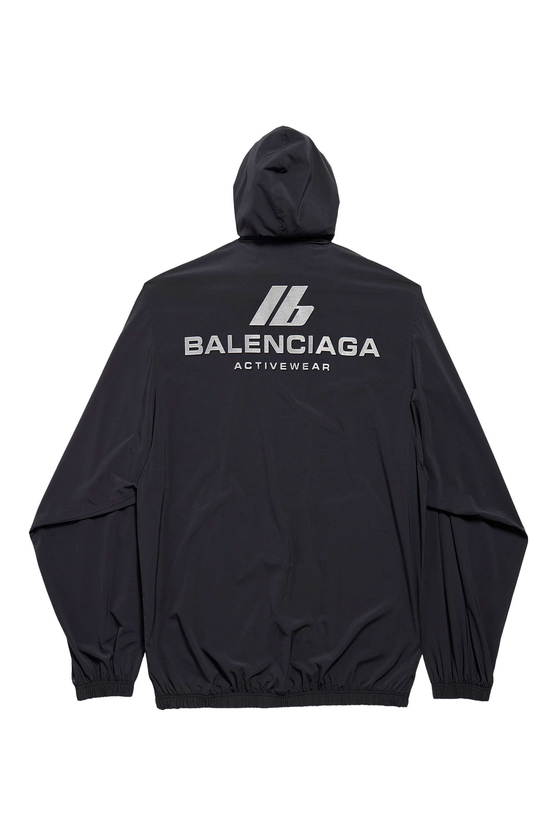 Stretch Nylon Activewear Windbreaker