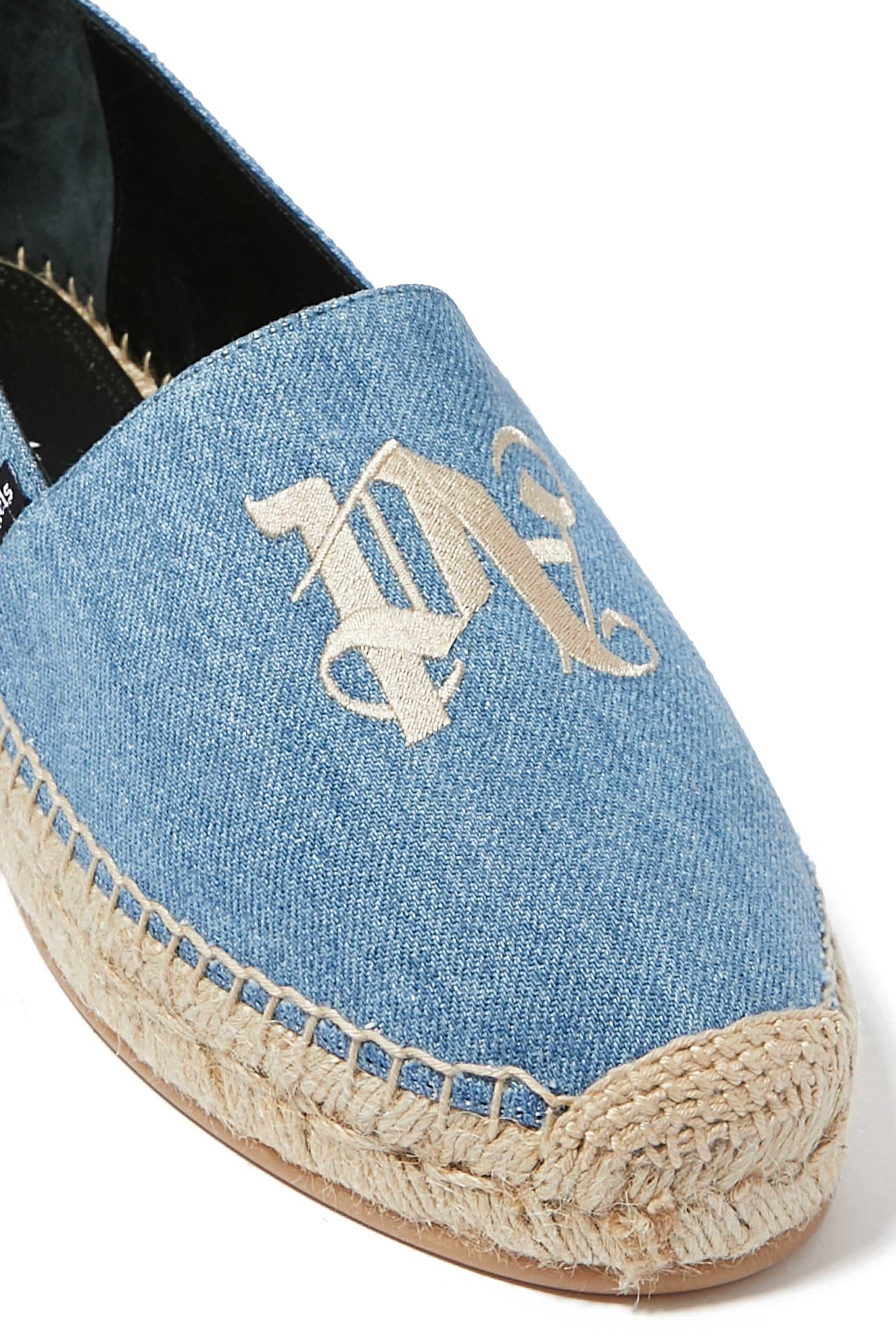 Denim Logo Espadrillas Shoes