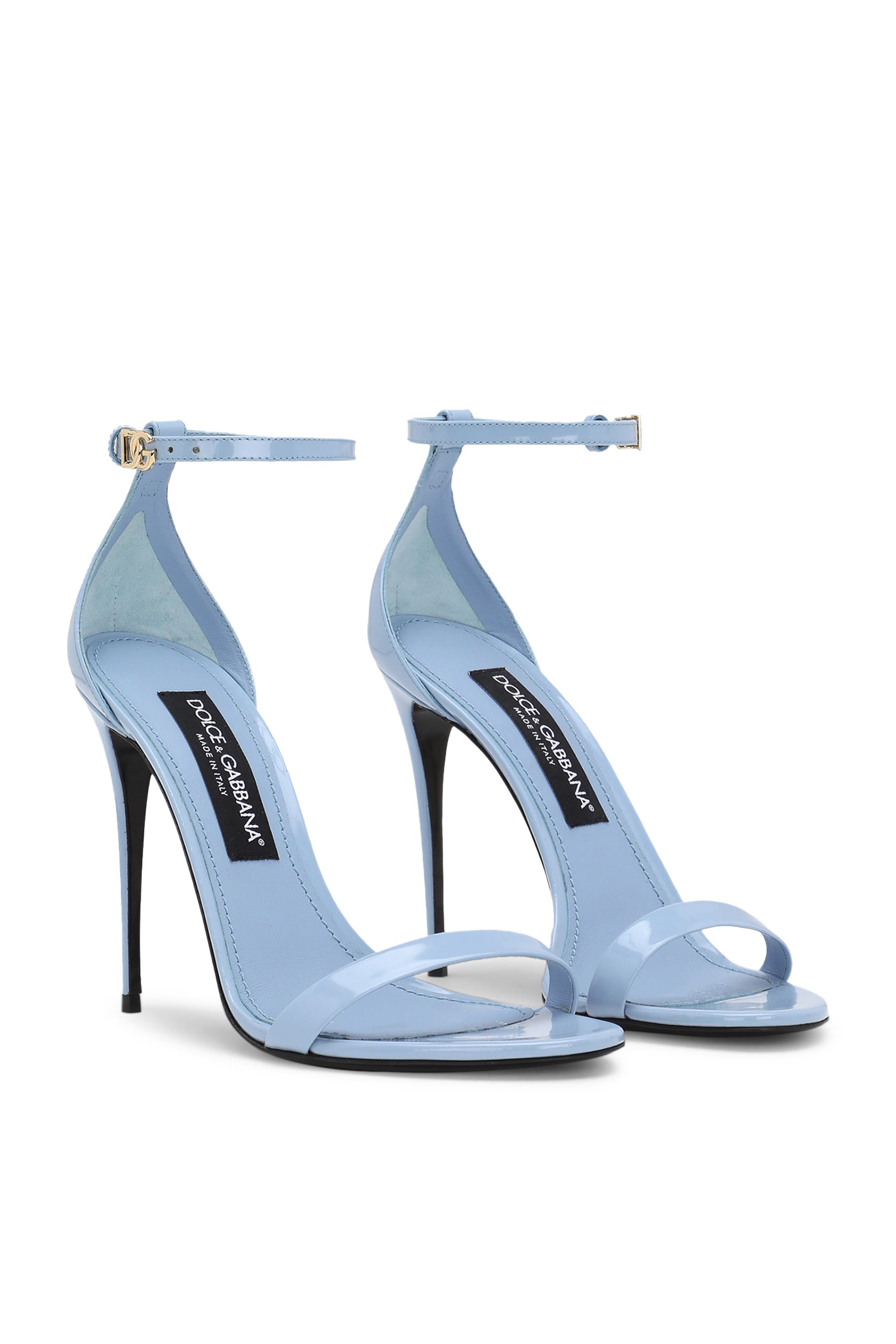 Polished Calfskin 105 Sandals