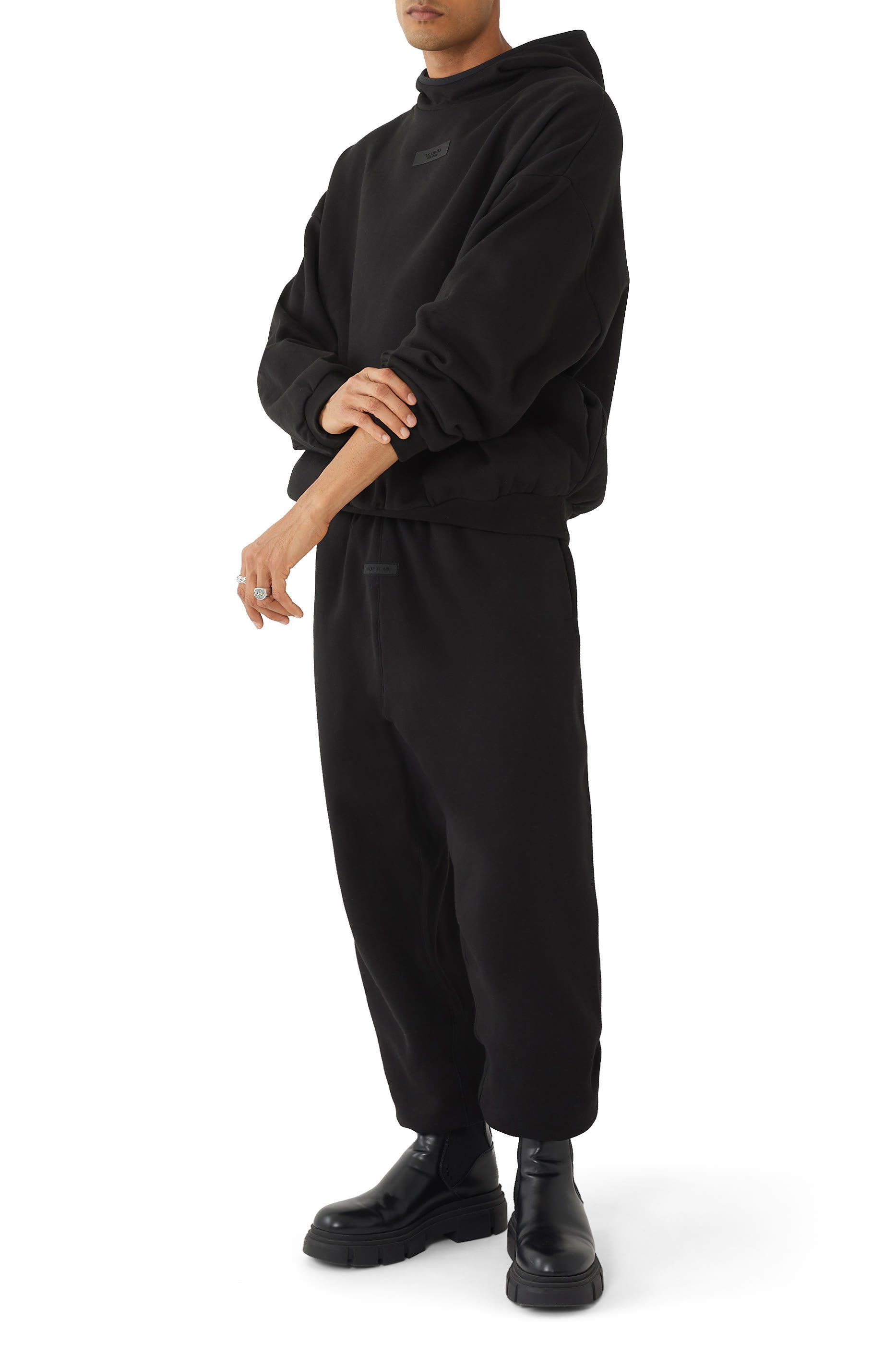 Essentials Mock Neck Hoodie