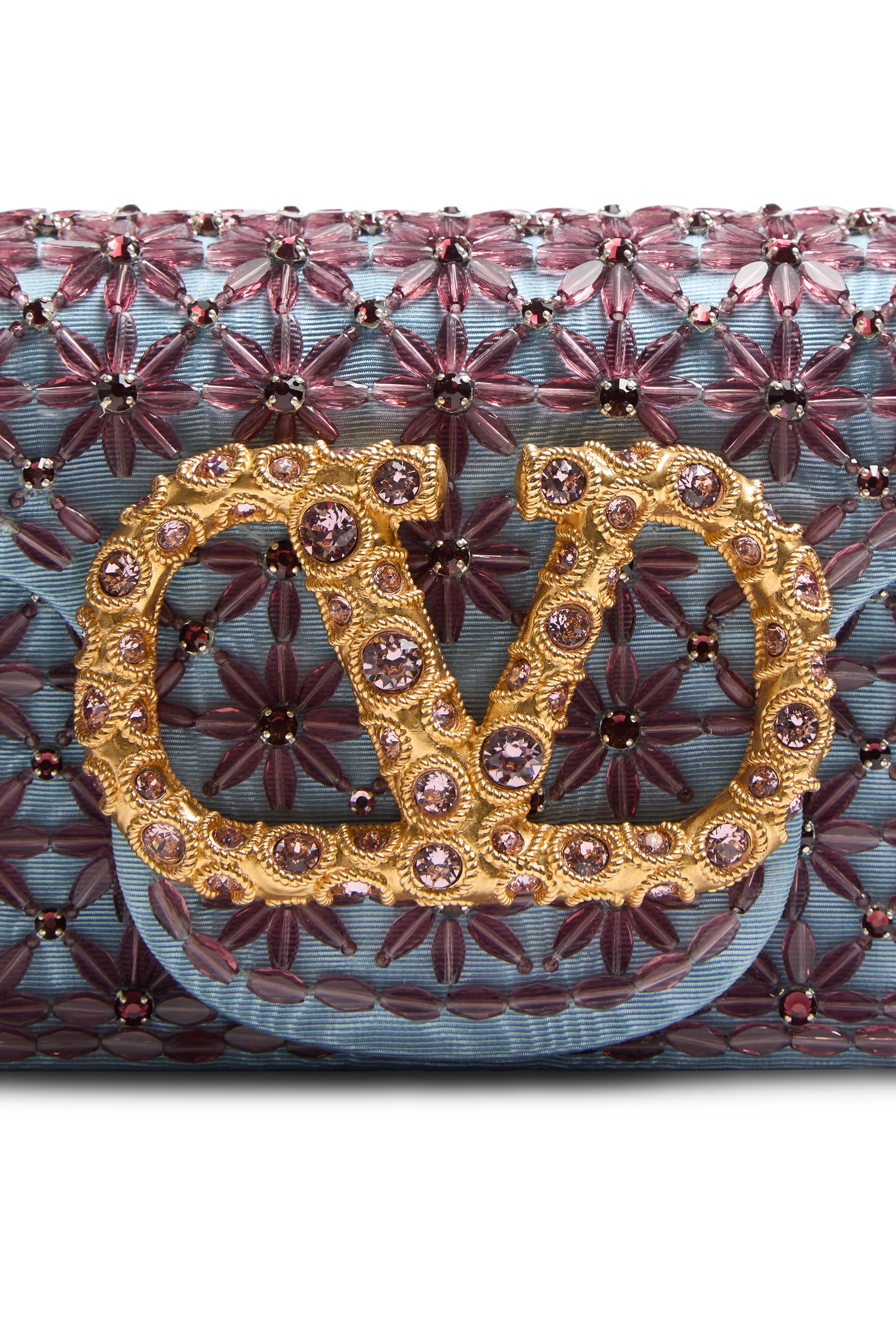 Locò Small Shoulder Bag Embroidered with Jewel Logo