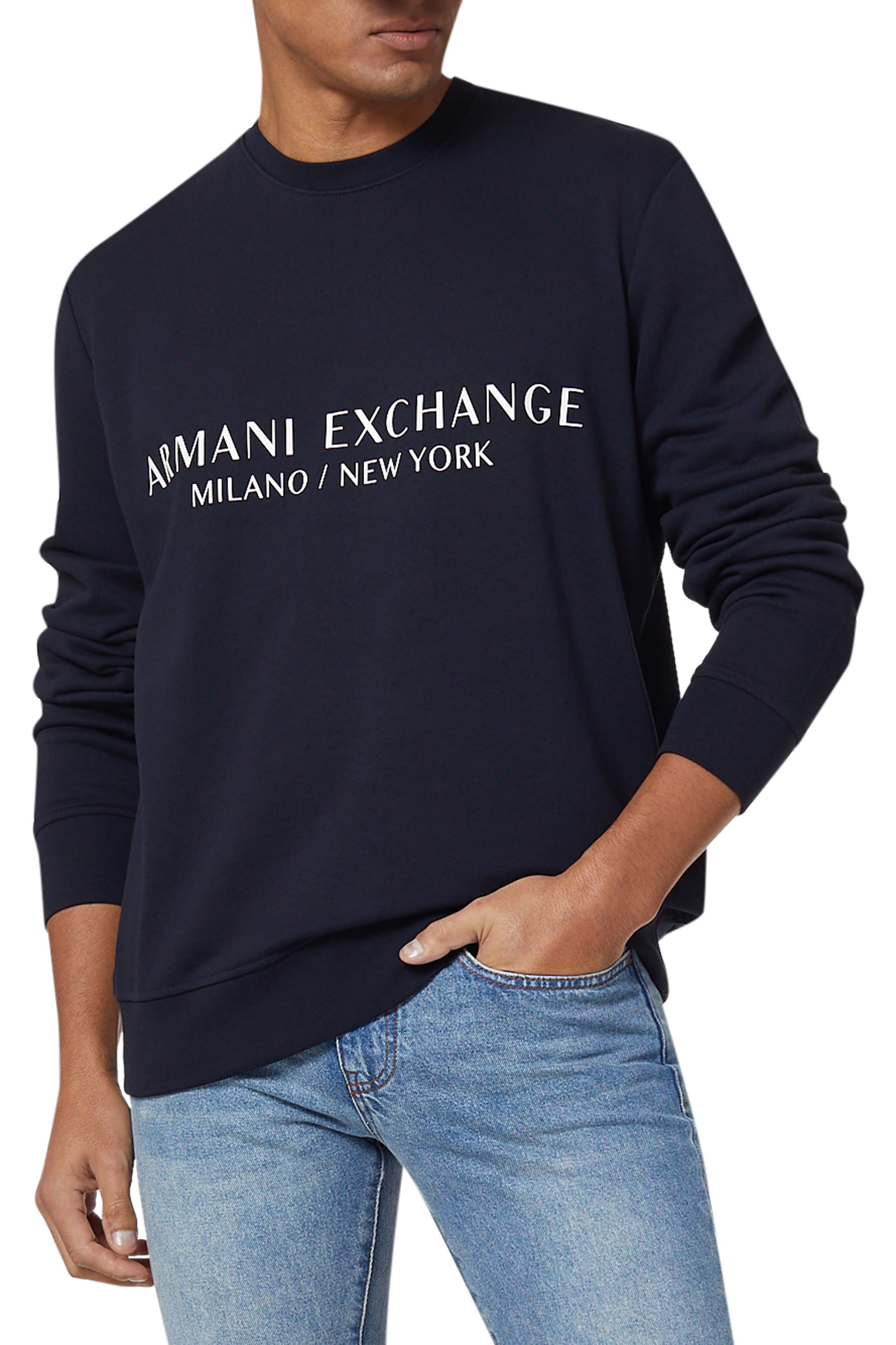 Clean Logo Cotton Sweatshirt