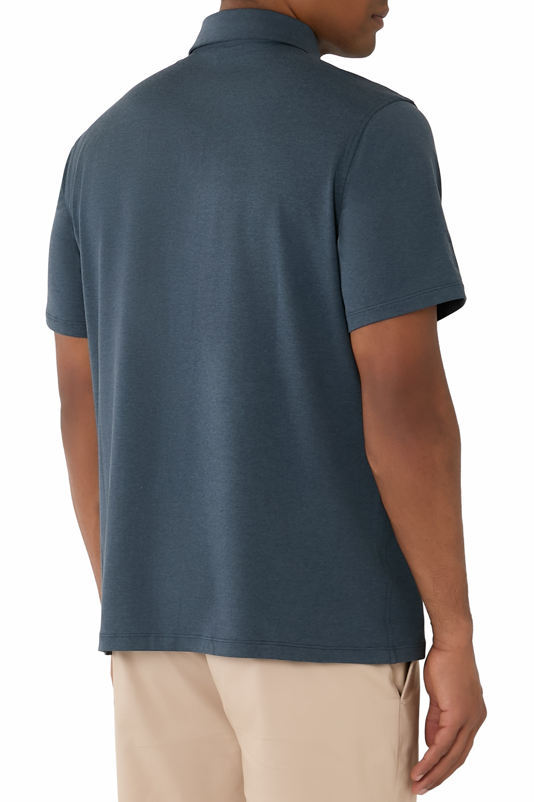 Short Sleeve Ponto Button Down Shirt 