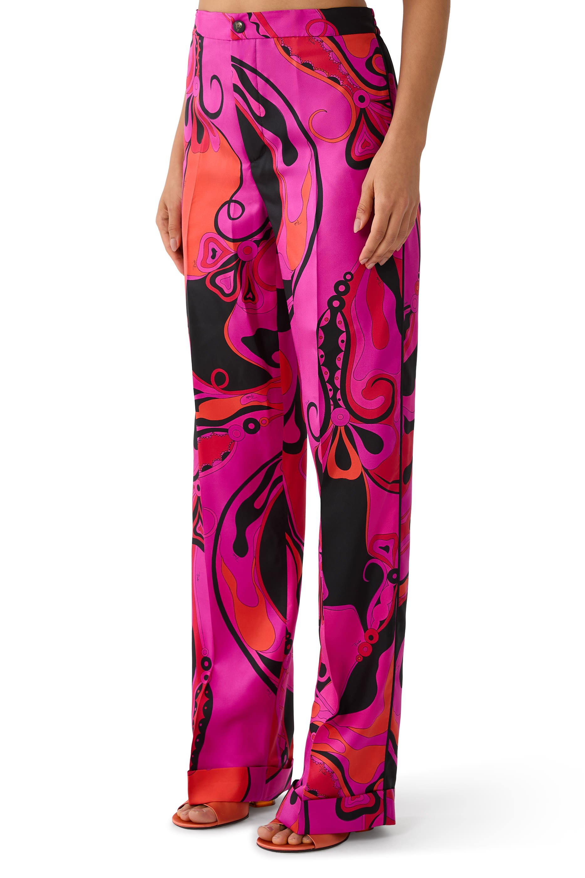 Printed Palazzo Pants