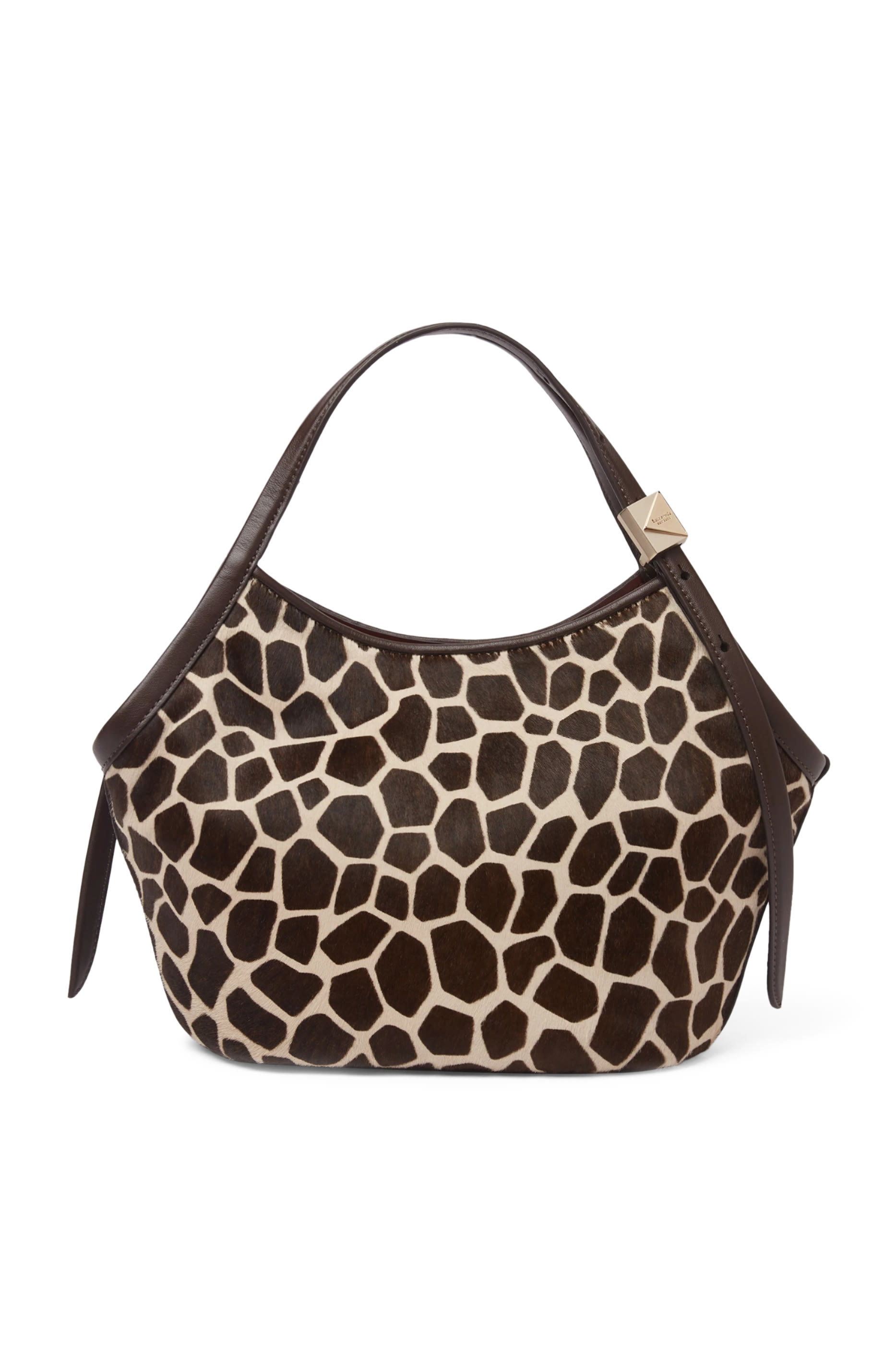 Deco Giraffe Haircalf Small Tulip Tote Bag