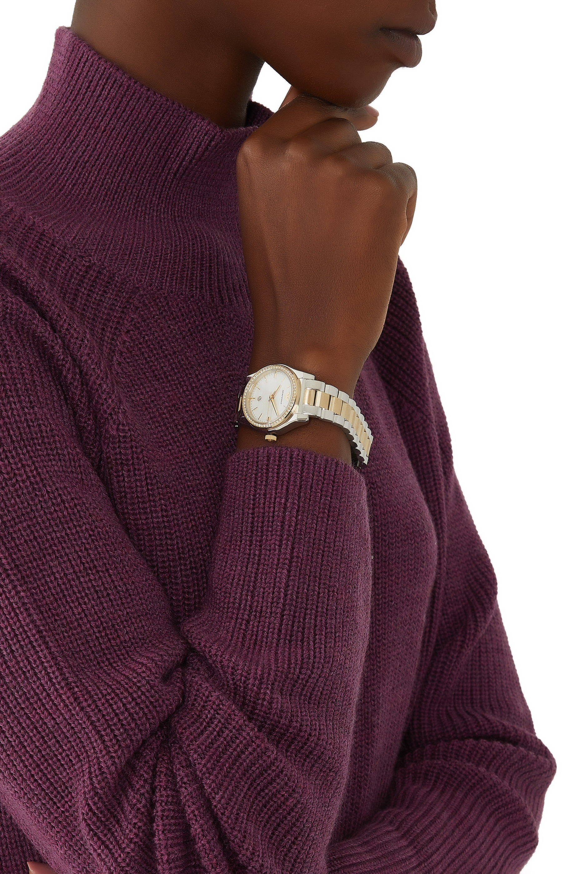 Federica 32mm Stainless Steel Watch