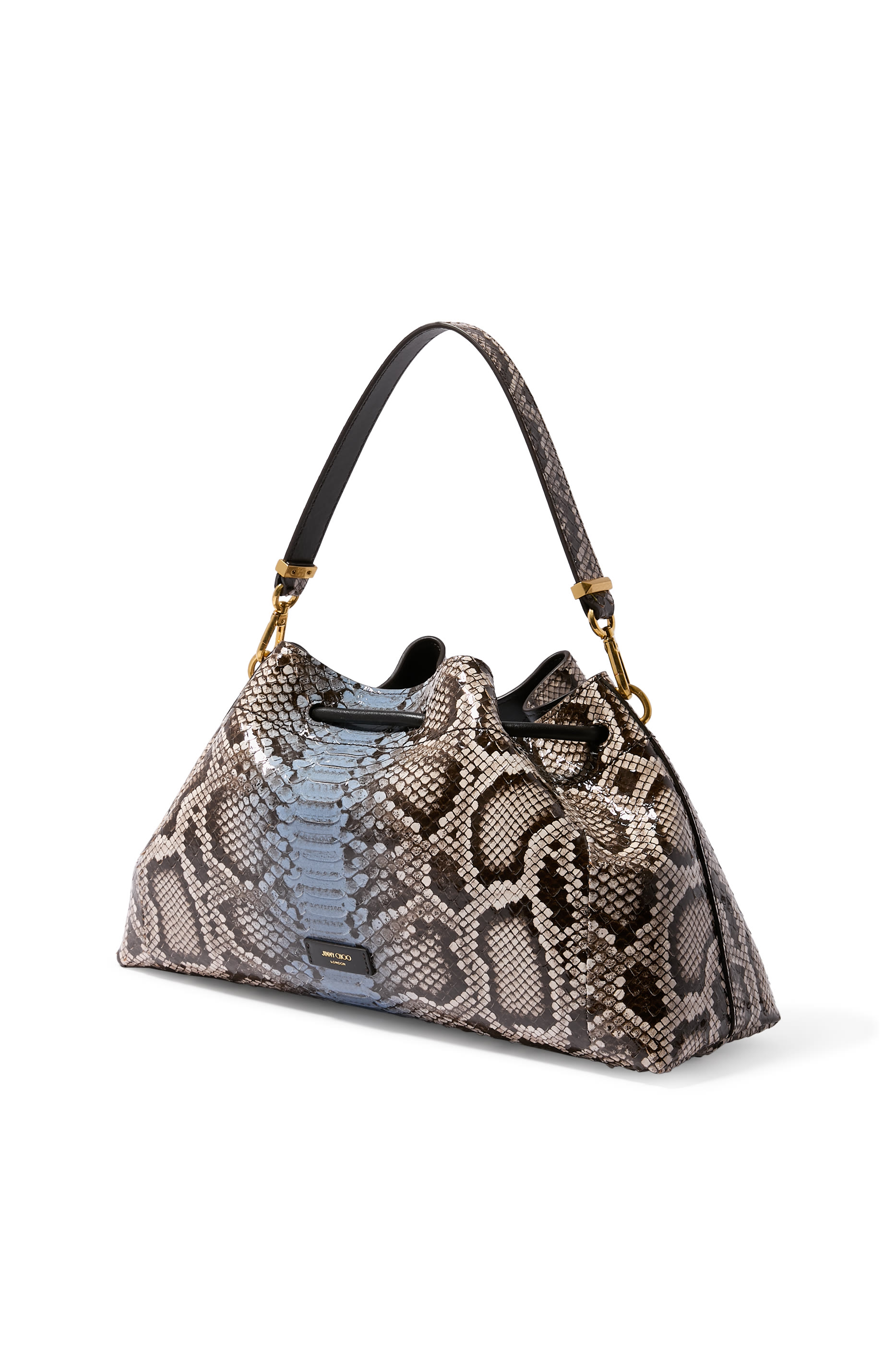 Cinch M Python-Print Bag