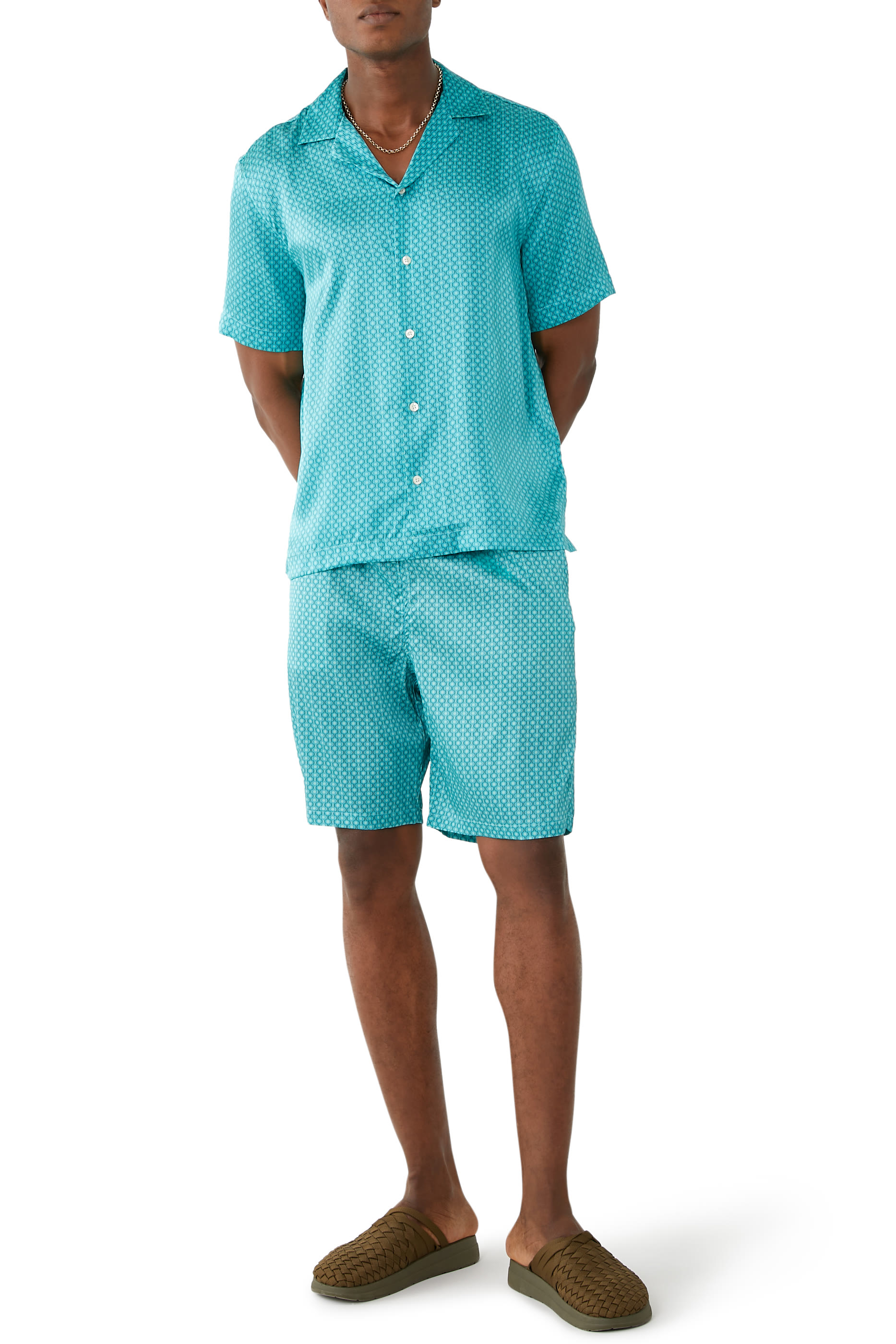 Palma Impanema Star Silk Shorts