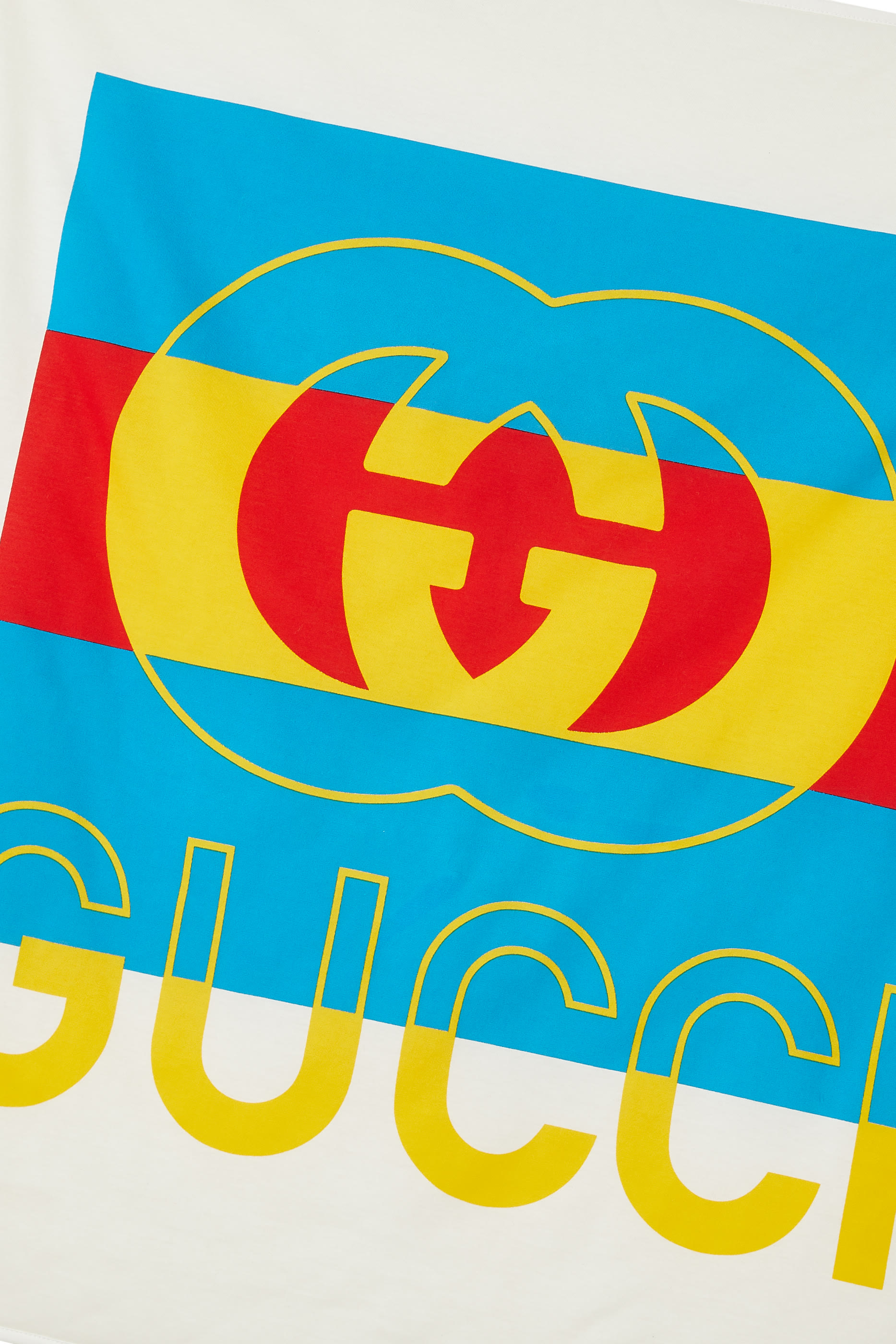 Kids Interlocking GG Cotton Jersey Blanket