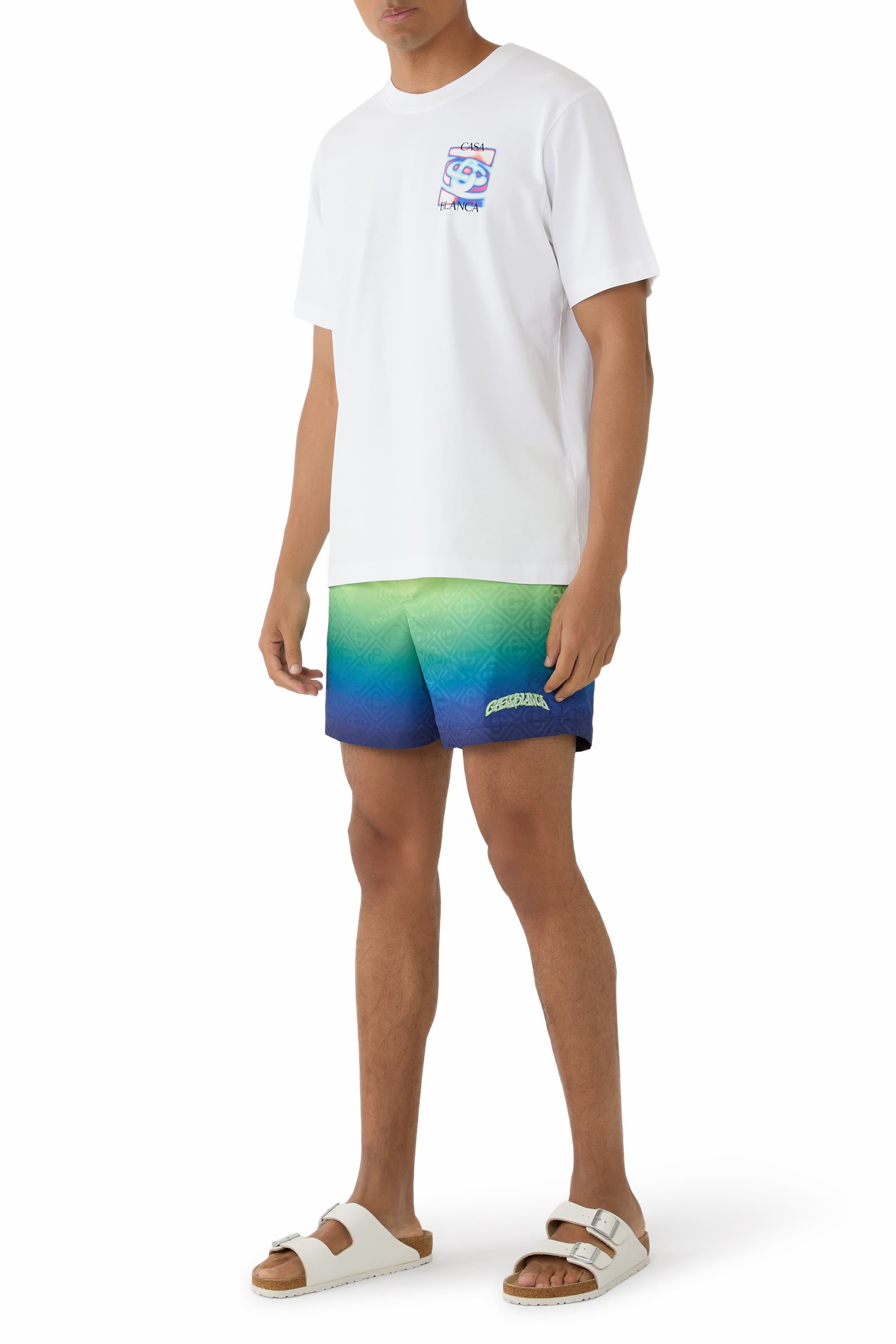 Gradient Monogram Swim Shorts