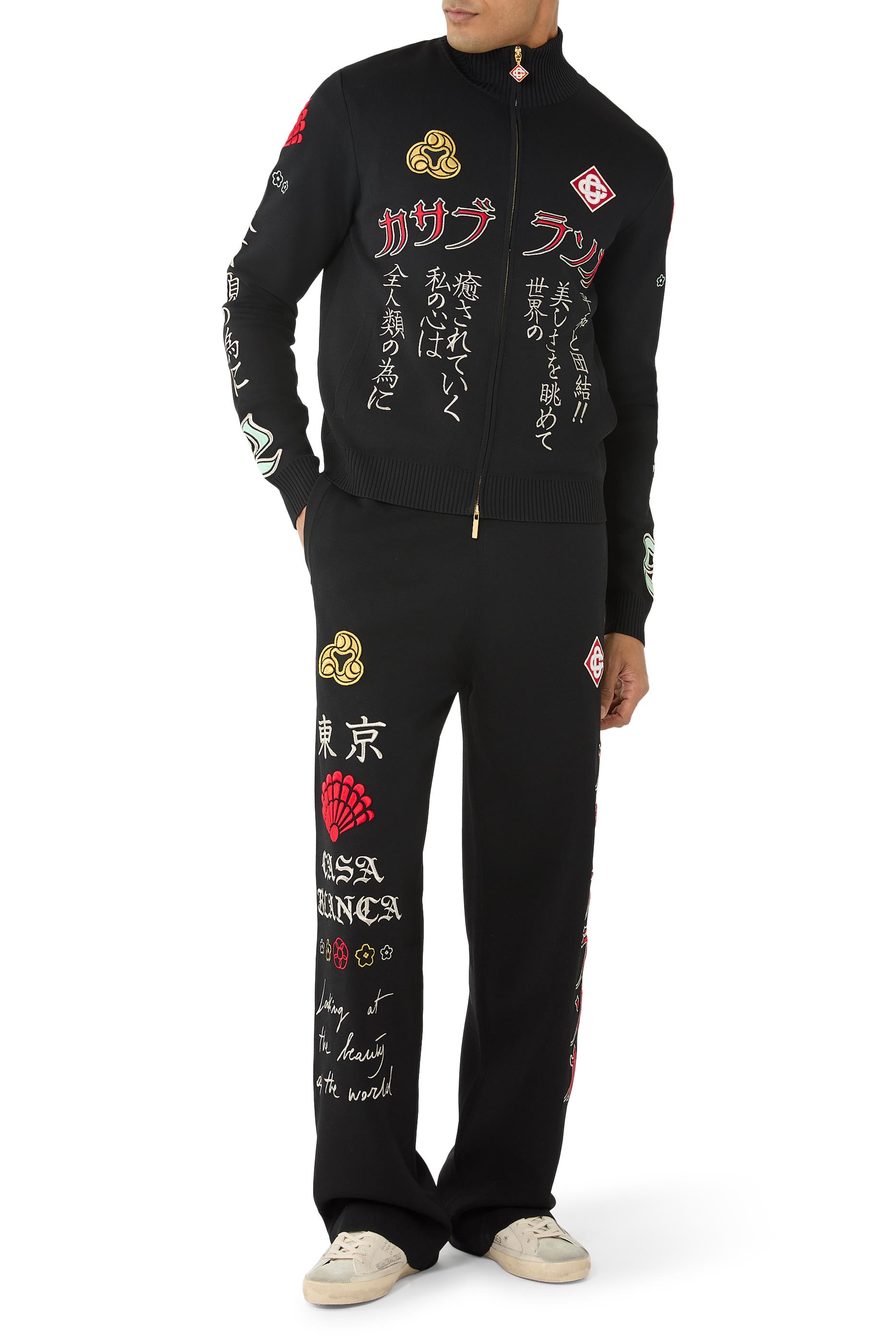  Embroidery Track Jacket