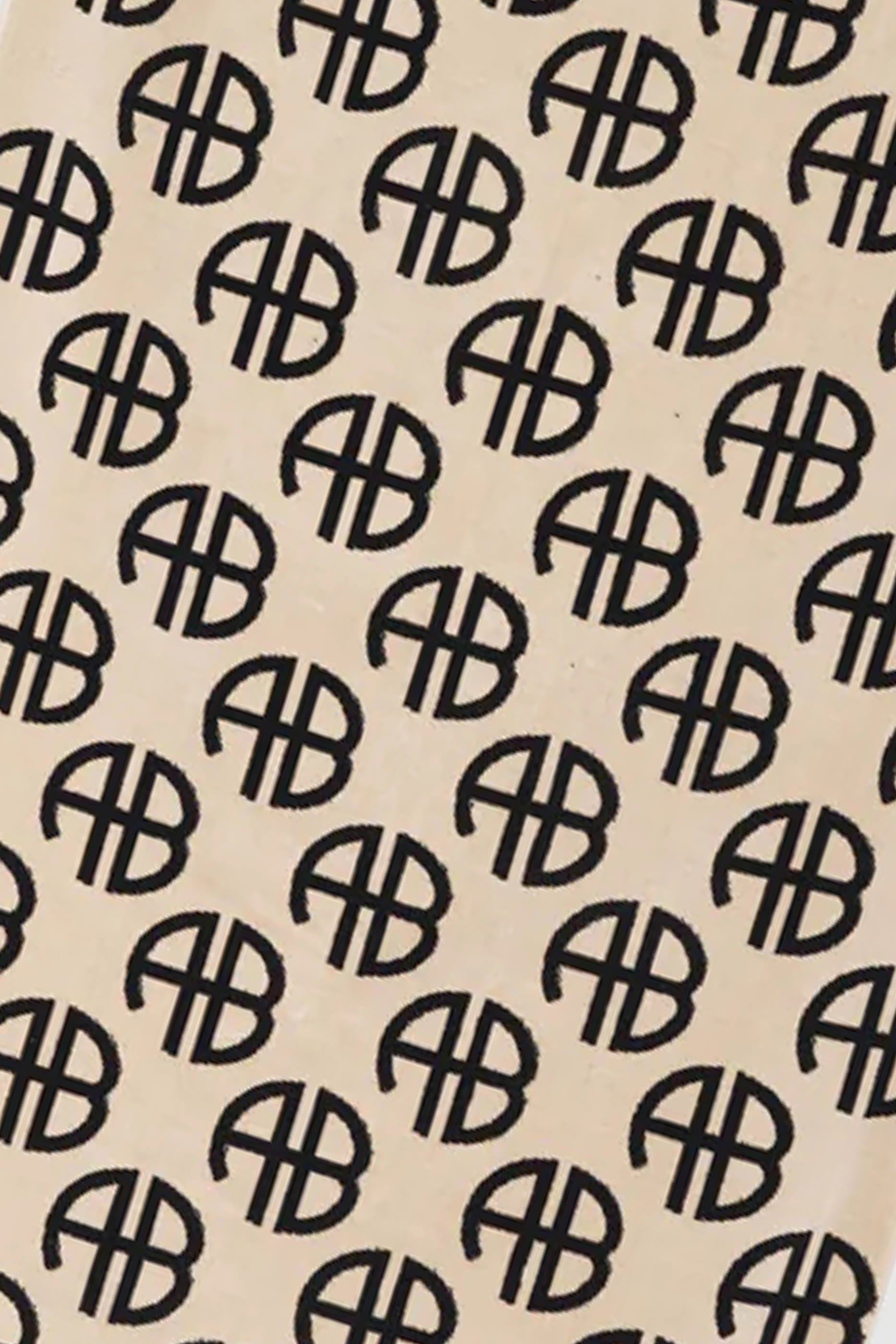 Monogram Print Bahia Towel