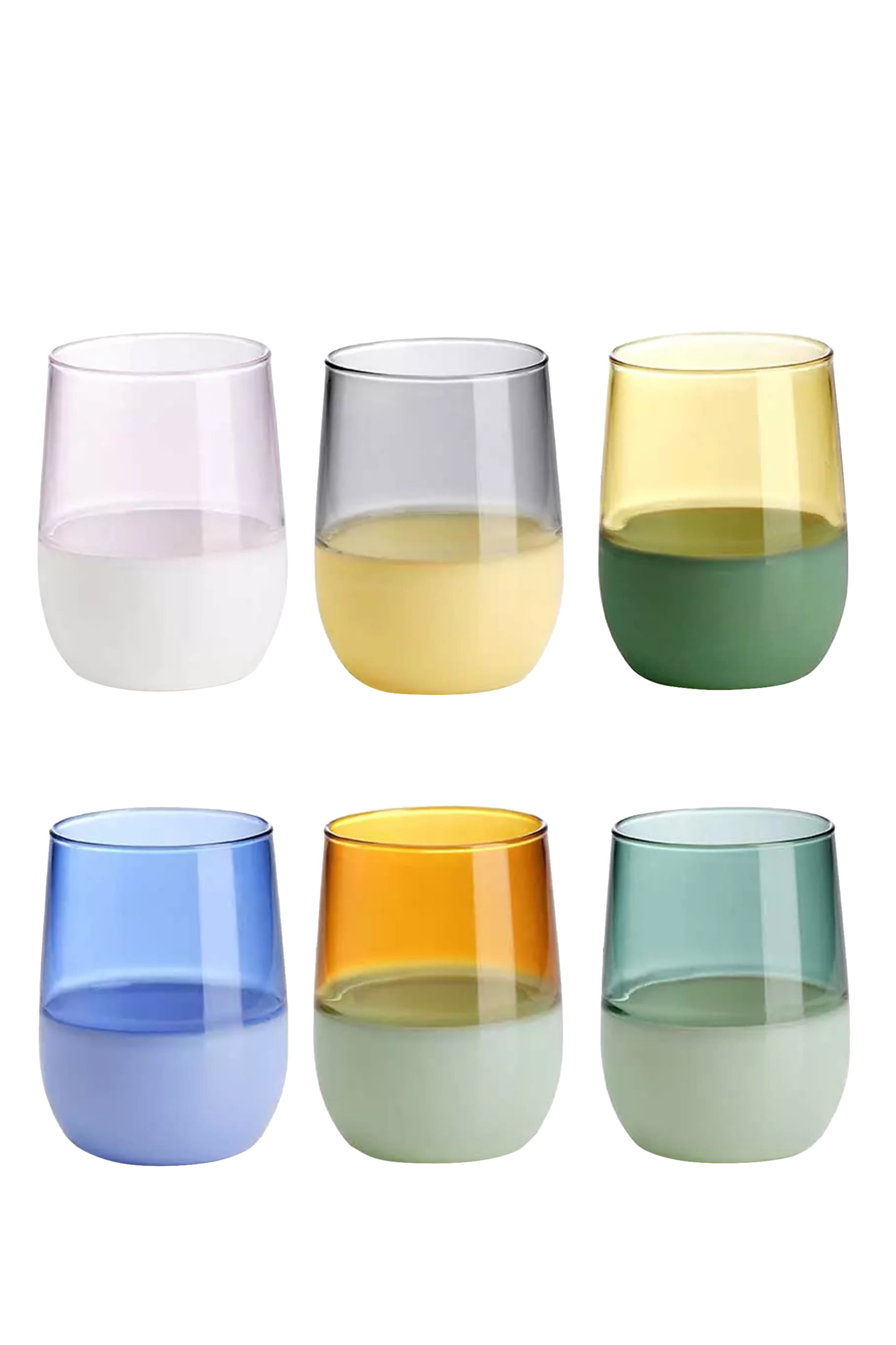 Unametà Two Tone Tumblers Set