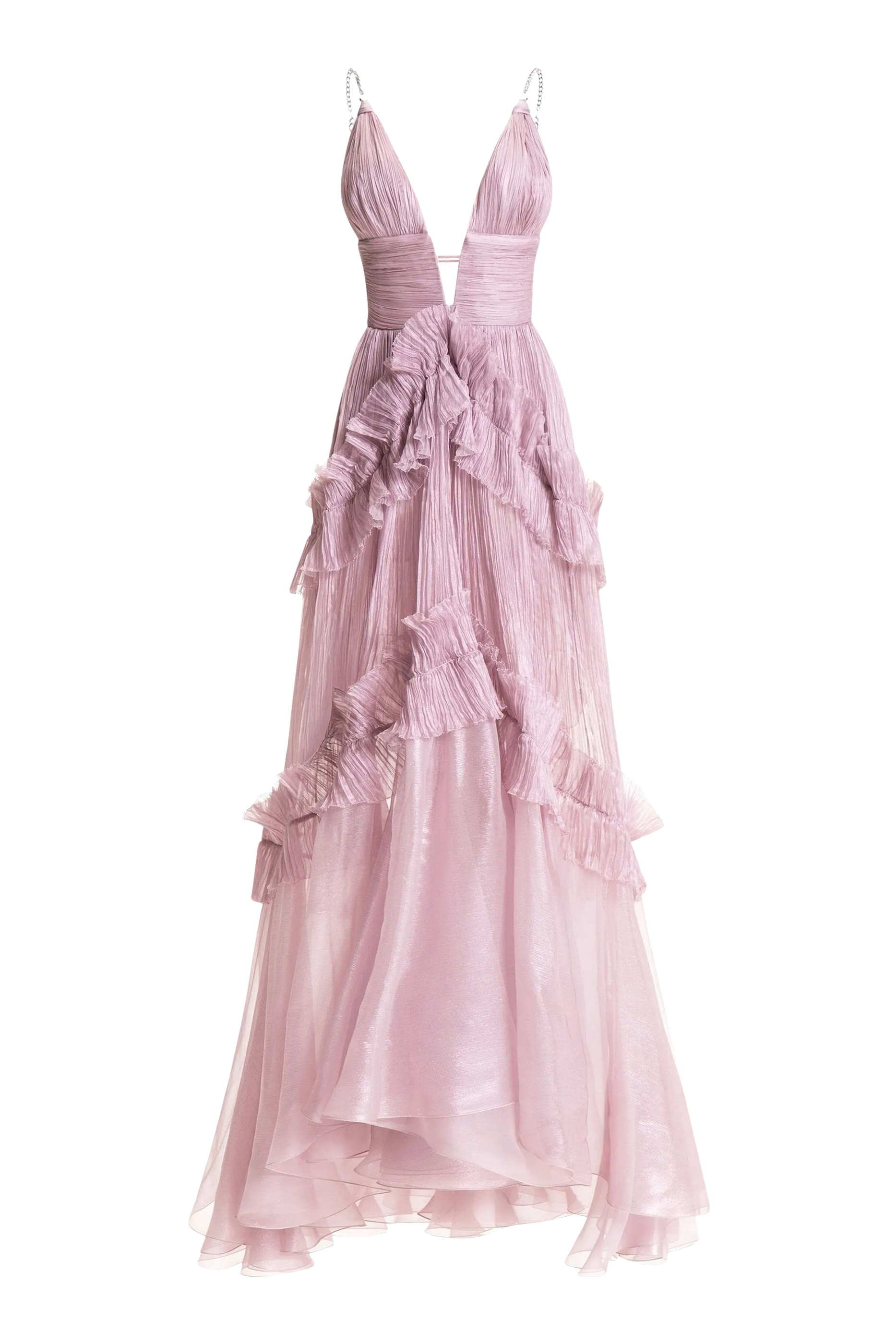 Yarinna Ruffled Asymmetrical Dress