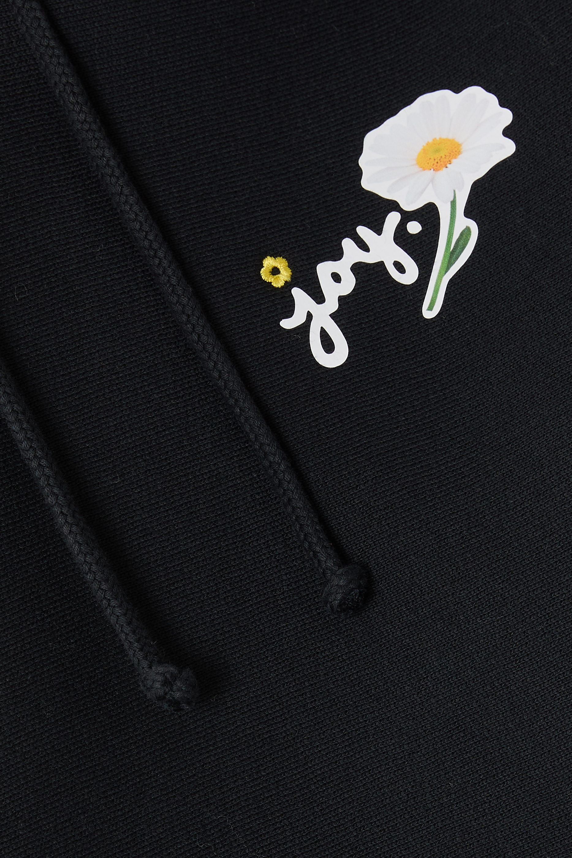 Joy Daisy Cotton Oversized Hoodie