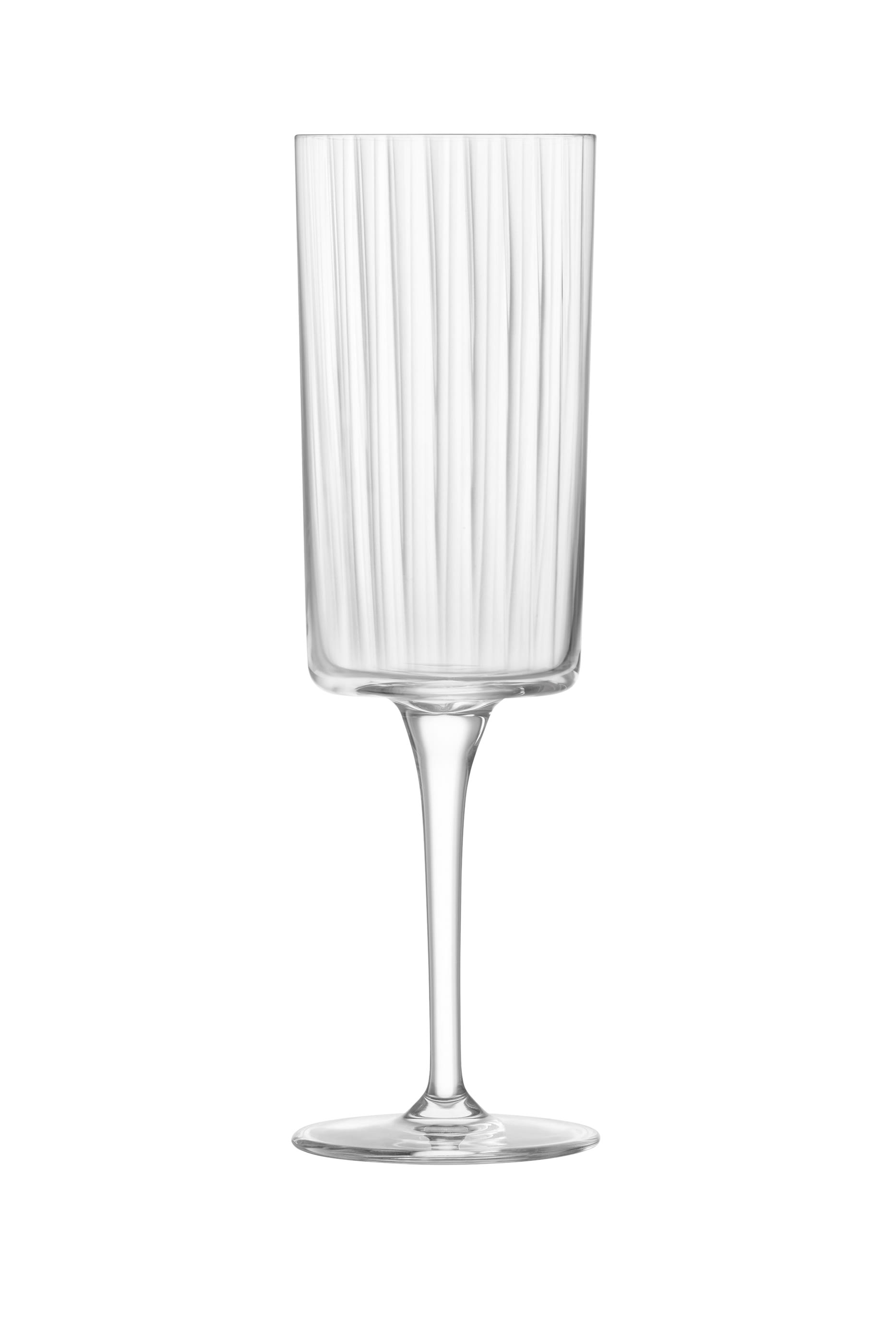 Gio Line Beverage Flute Glass, Set of 4