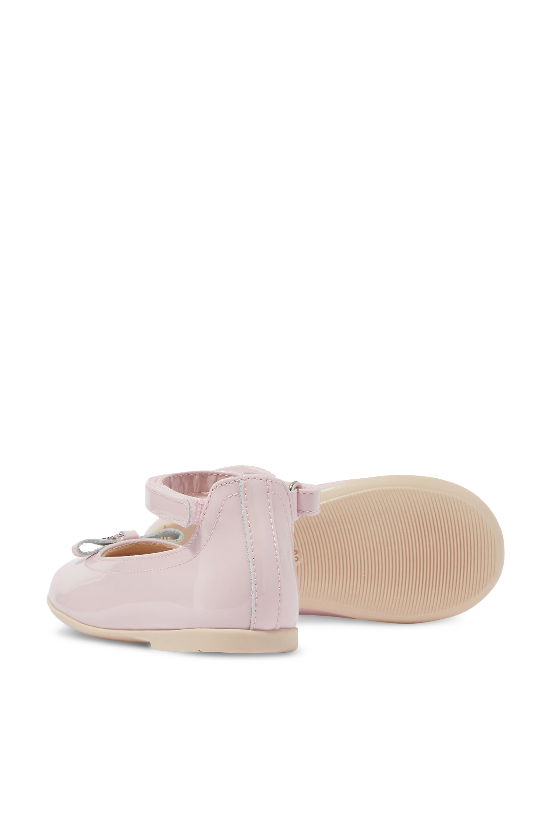 Kids Bow & Charm Ballerina Flats