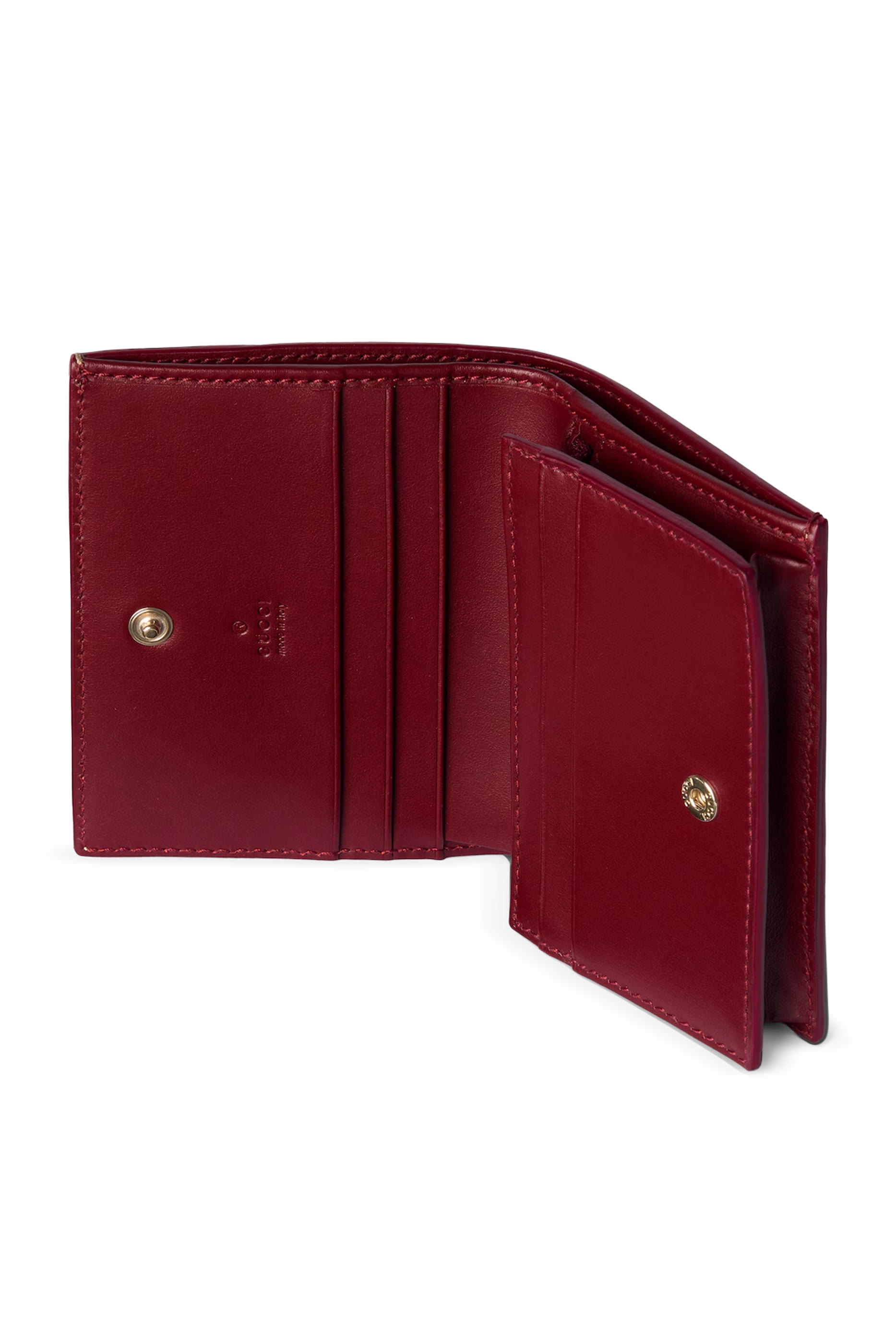 GG Mini Wallet with Owl Detail