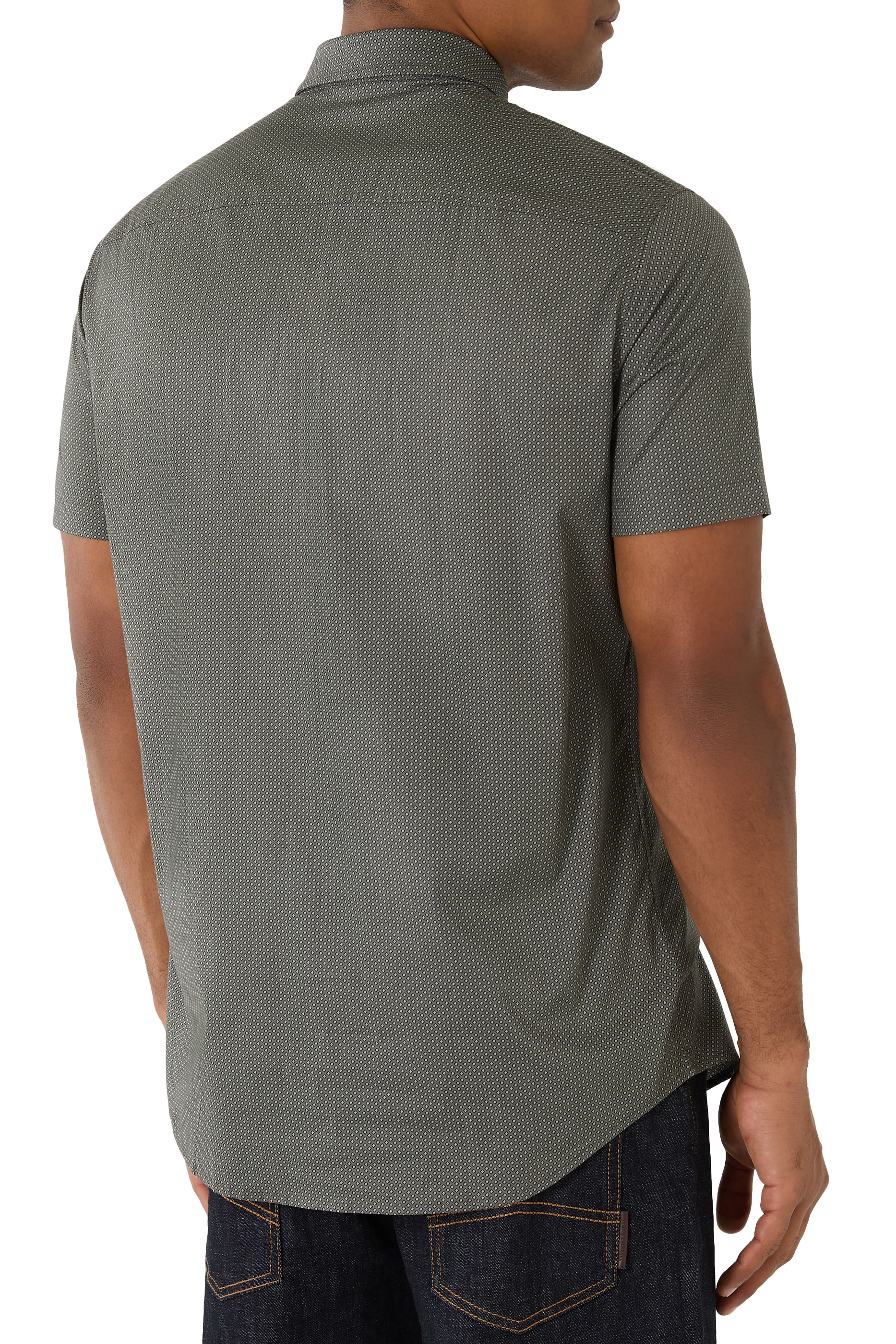 Slim Fit Short Sleeve Shirt
