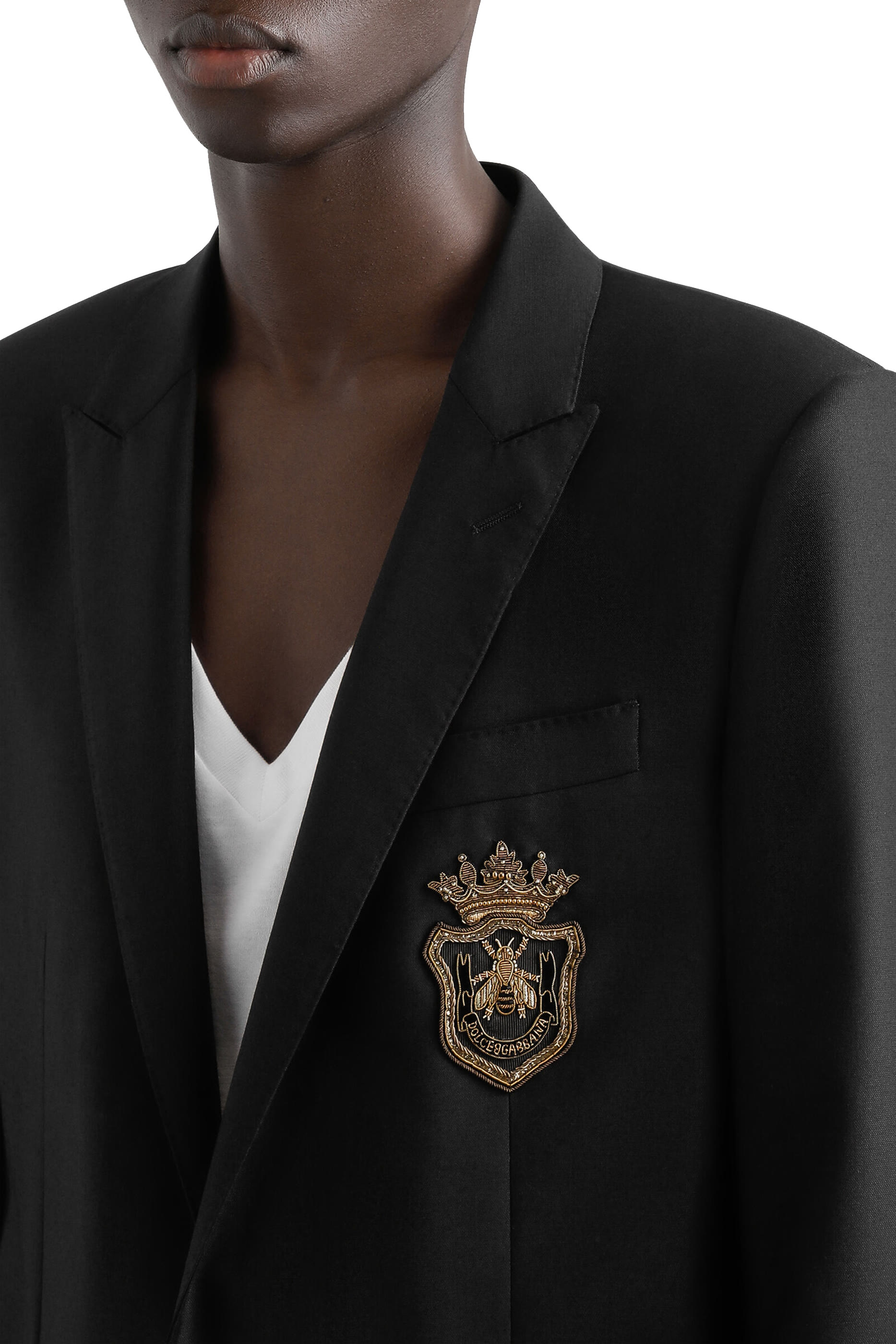 Single-Breasted Martini-Fit Jacket