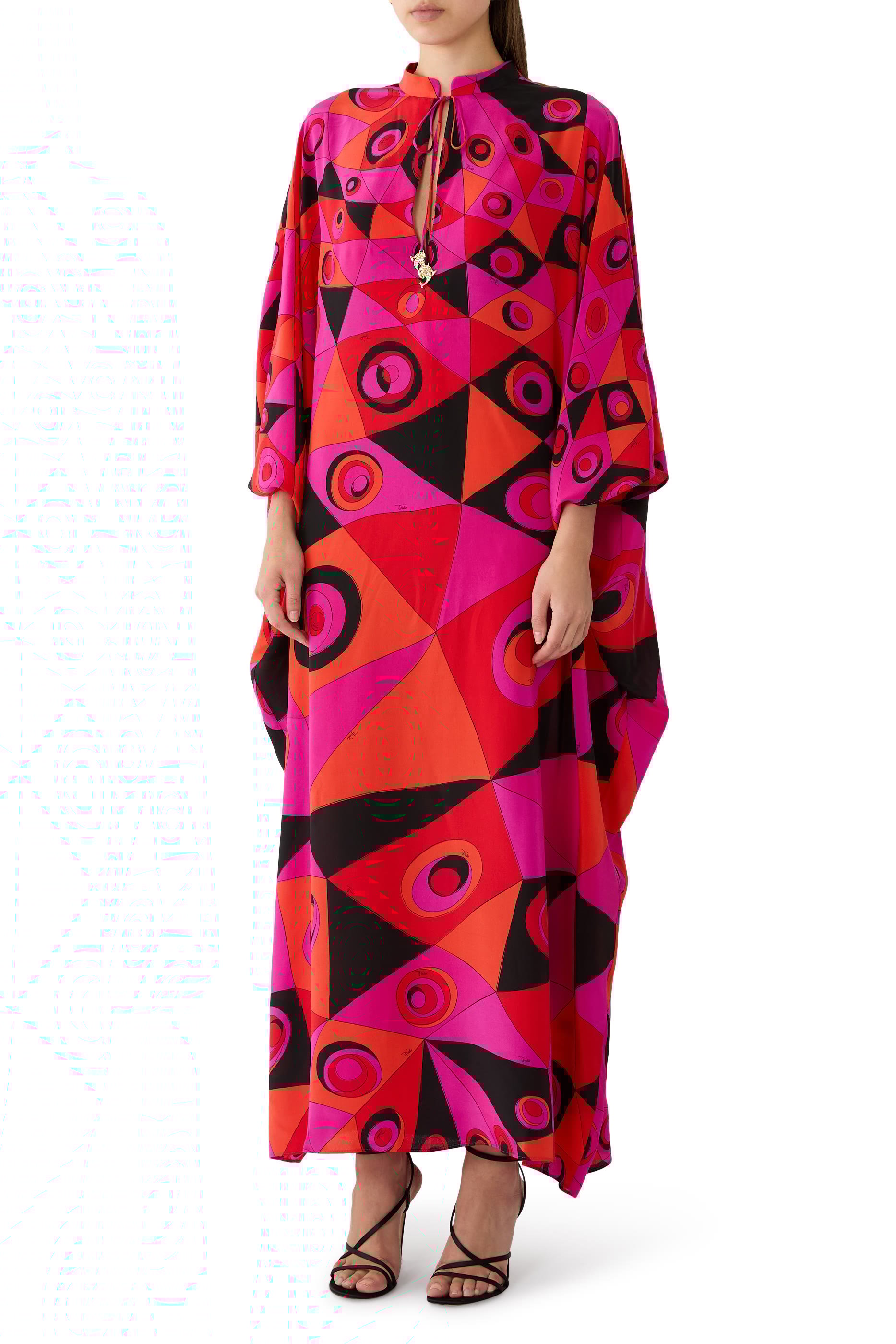 Crepe de Chine Kaftan