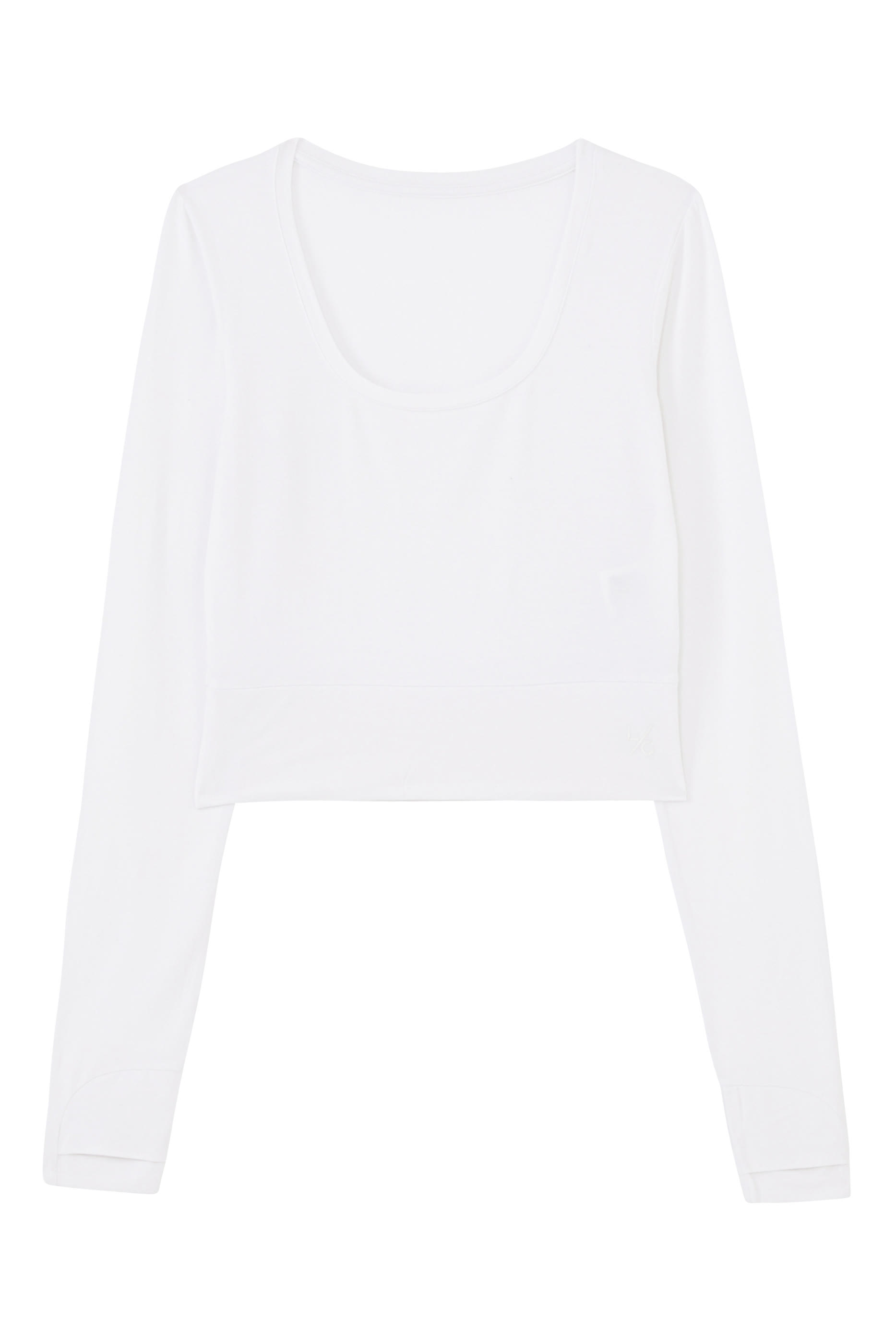 Elevate Life Long Sleeve Crop Top
